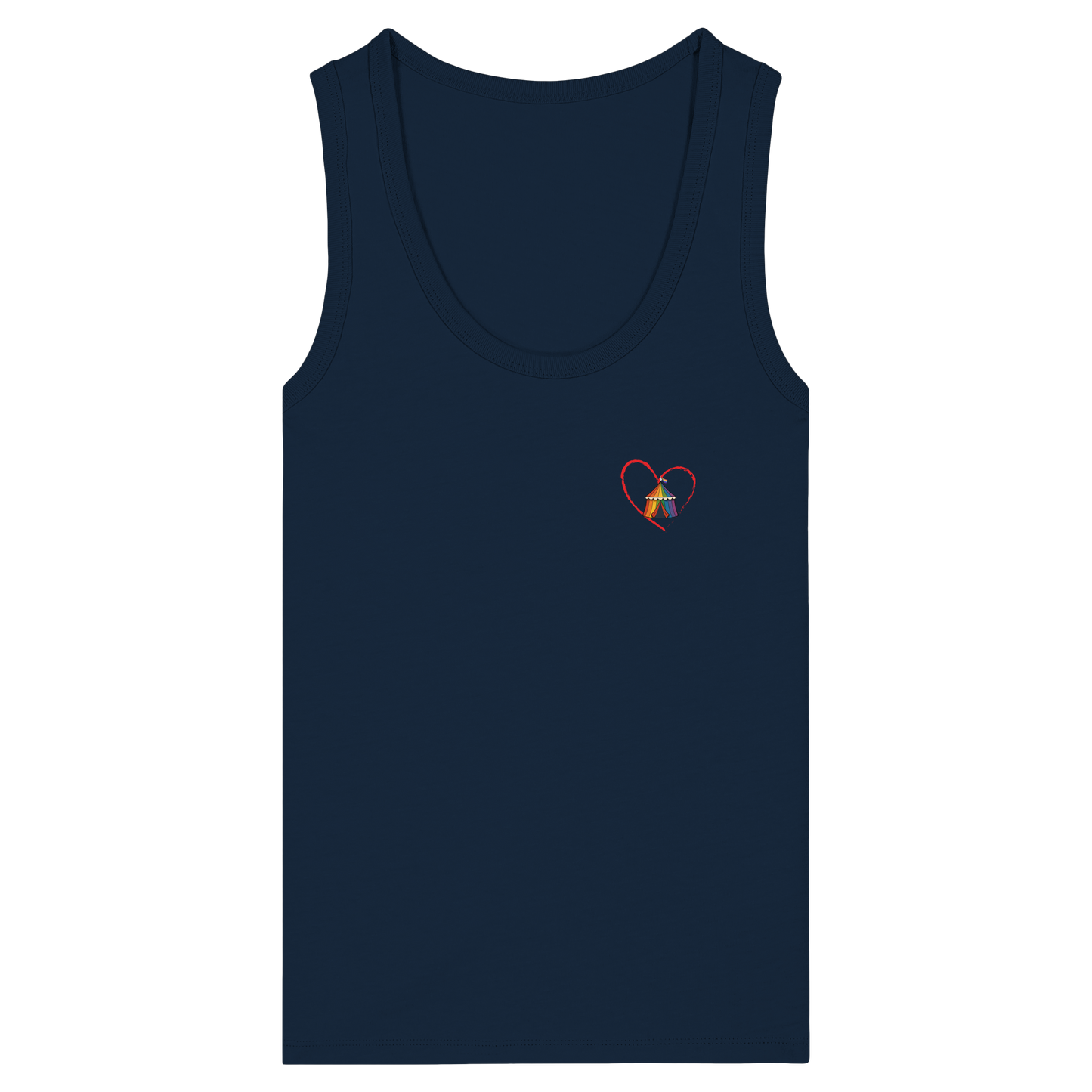 PRIDE25! - Women's Organic Fitted Tank Top