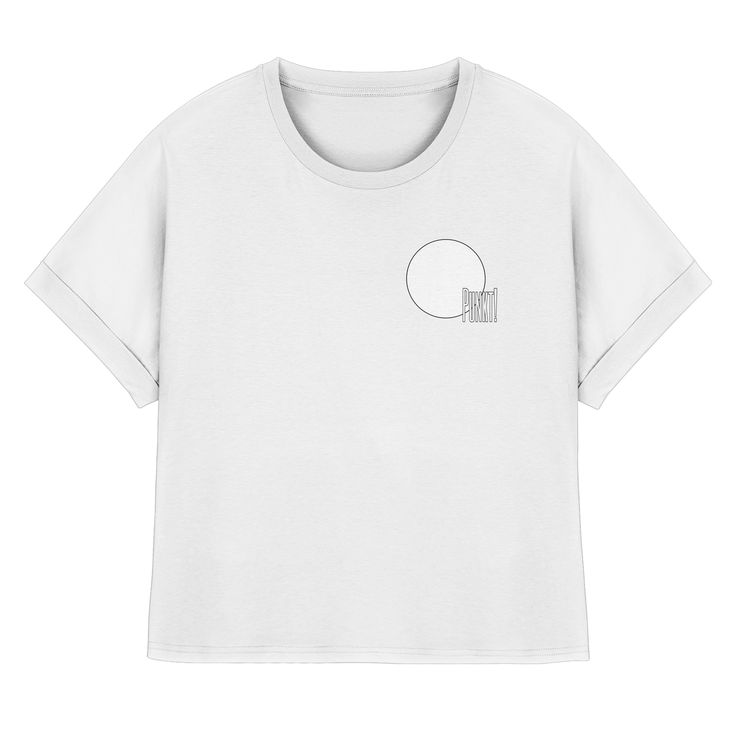 PUNKT! - Women's Organic Rolled Sleeves T-Shirt