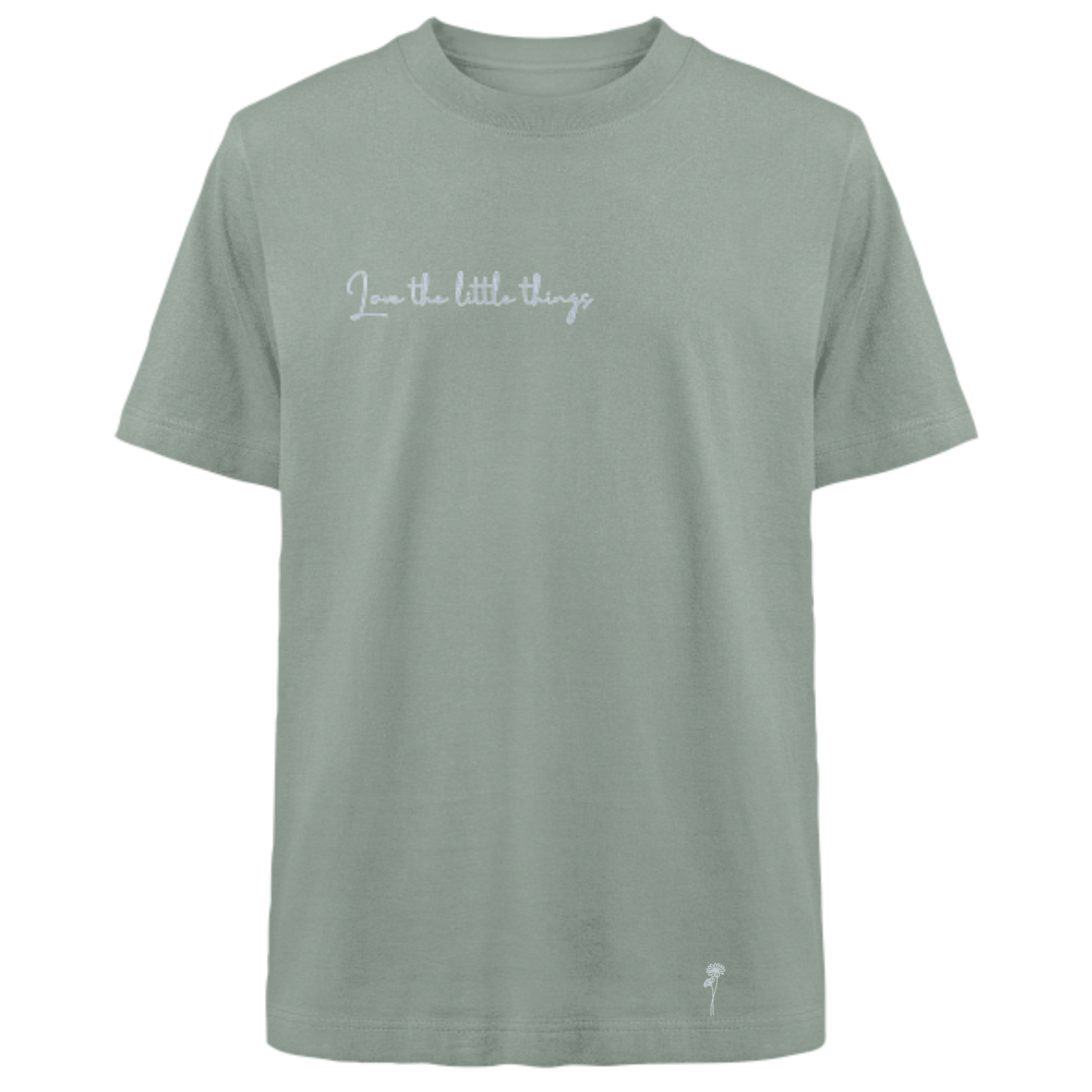LOVETHELITTLETHINGS! (Print) - Heavy Oversized Organic Shirt