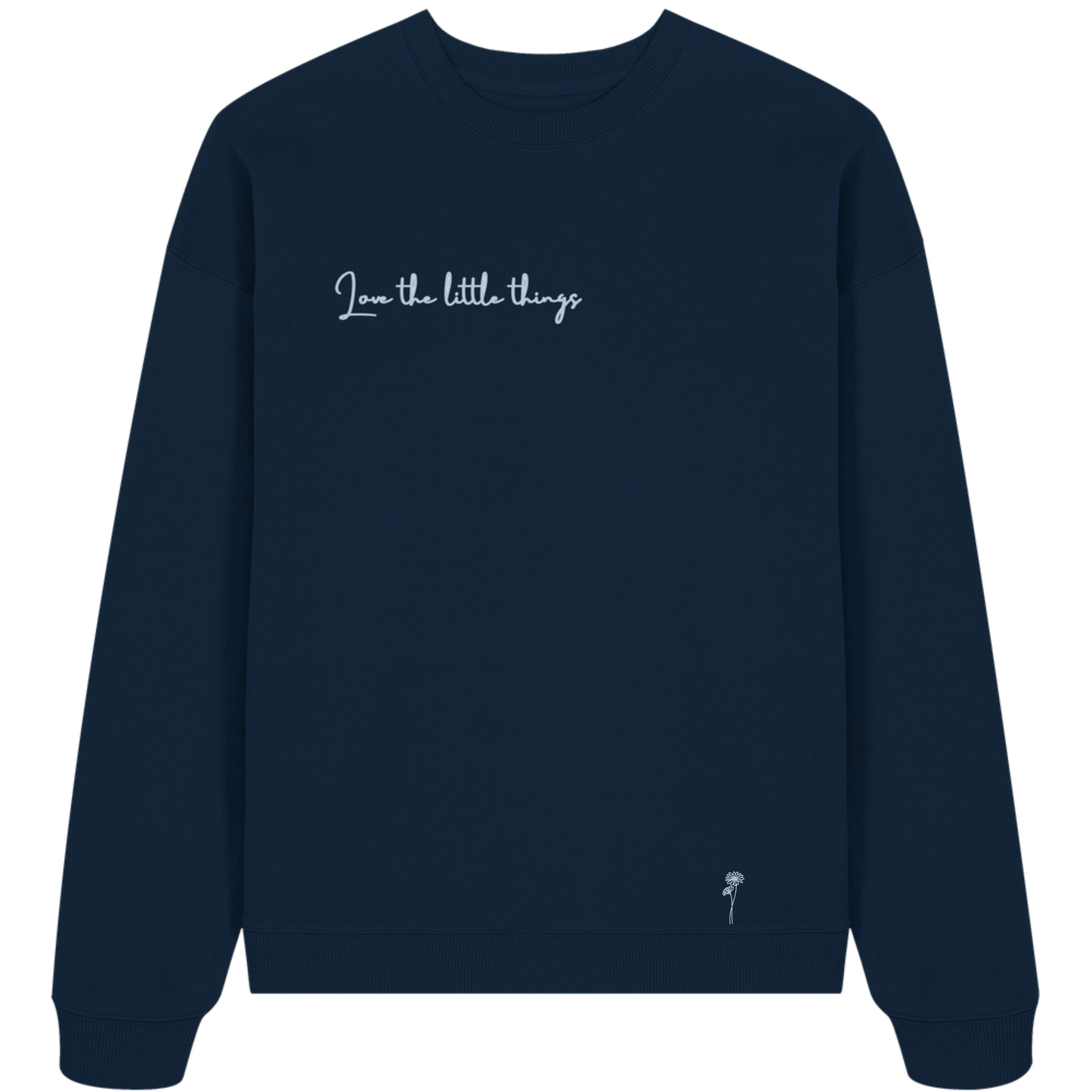 LOVETHELITTLETHINGS! (Stick) - Organic Oversize Sweatshirt