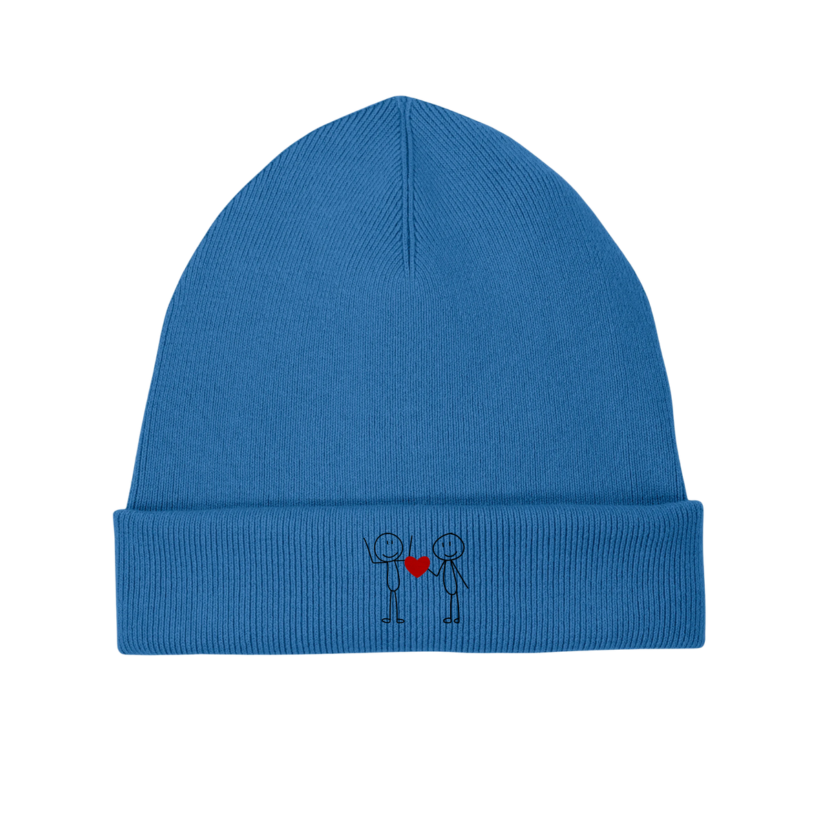 STICKFIGURELOVE!  (Stick) - Organic Rib Beanie