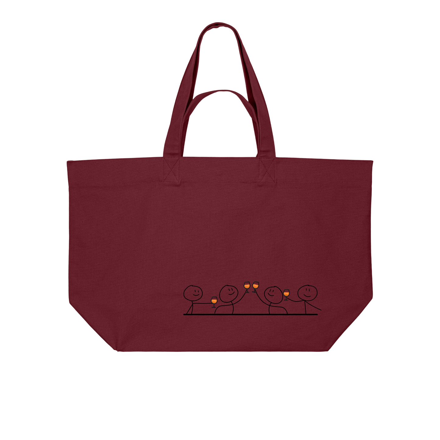 CREWLOVE! (Embroidery) - Organic Shopping Bag