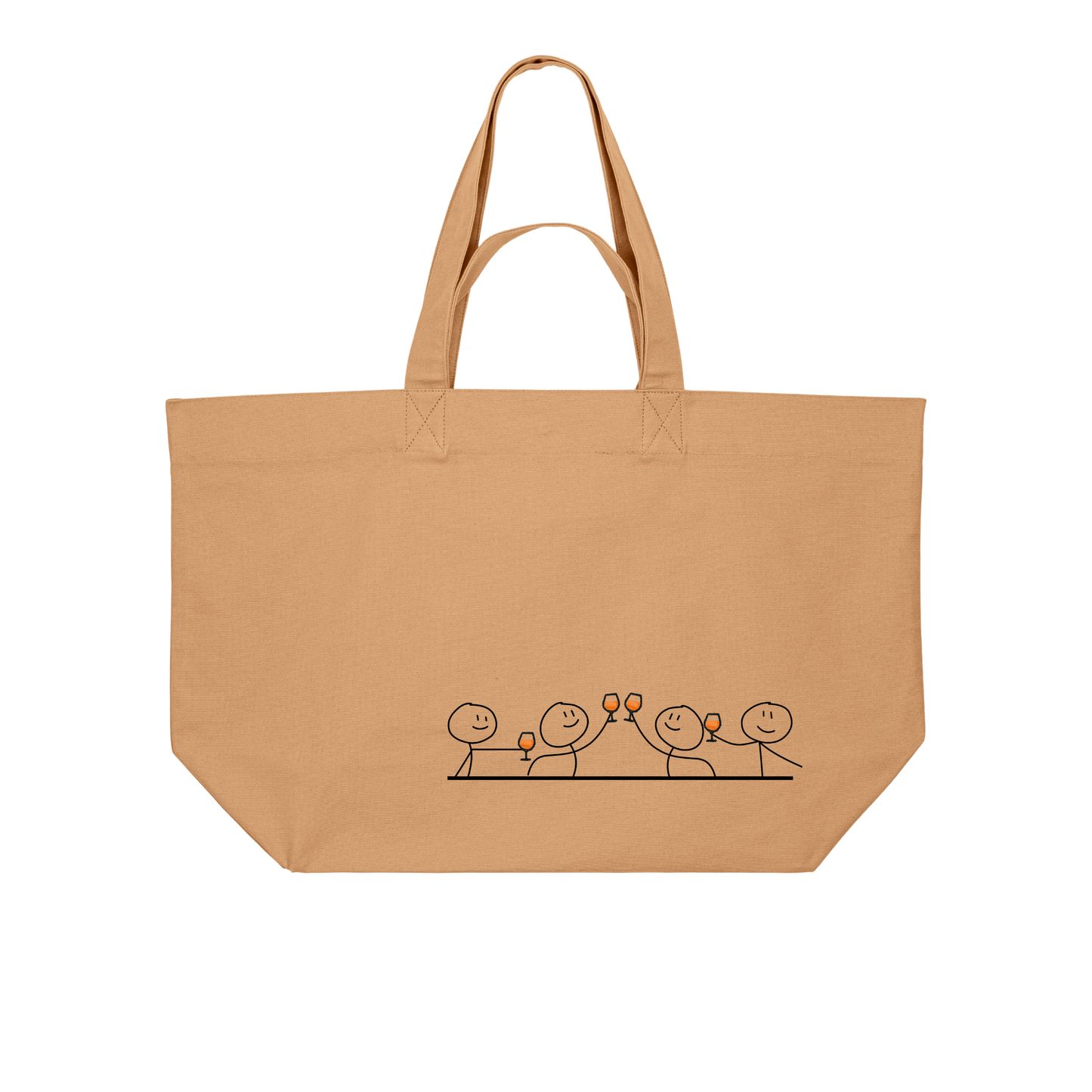 CREWLOVE! (Embroidery) - Organic Shopping Bag