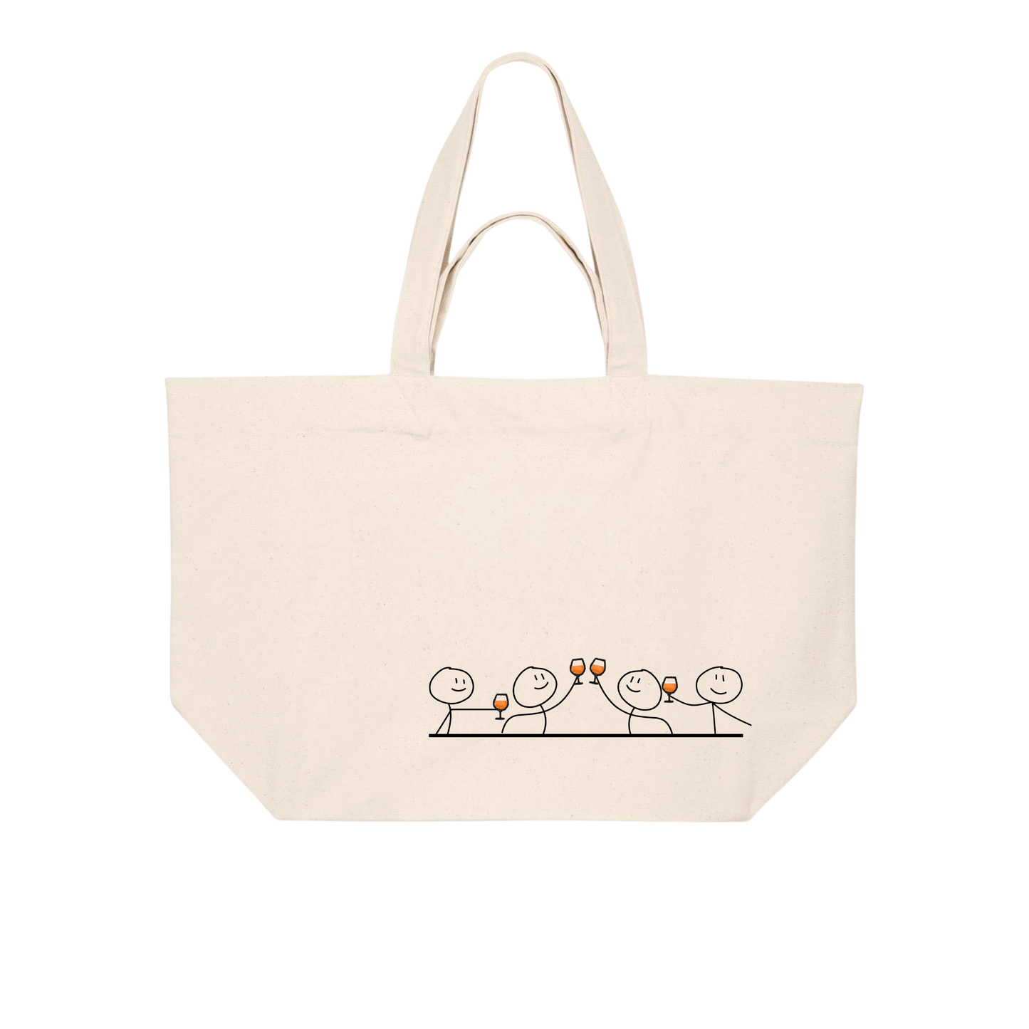 CREWLOVE! (Embroidery) - Organic Shopping Bag