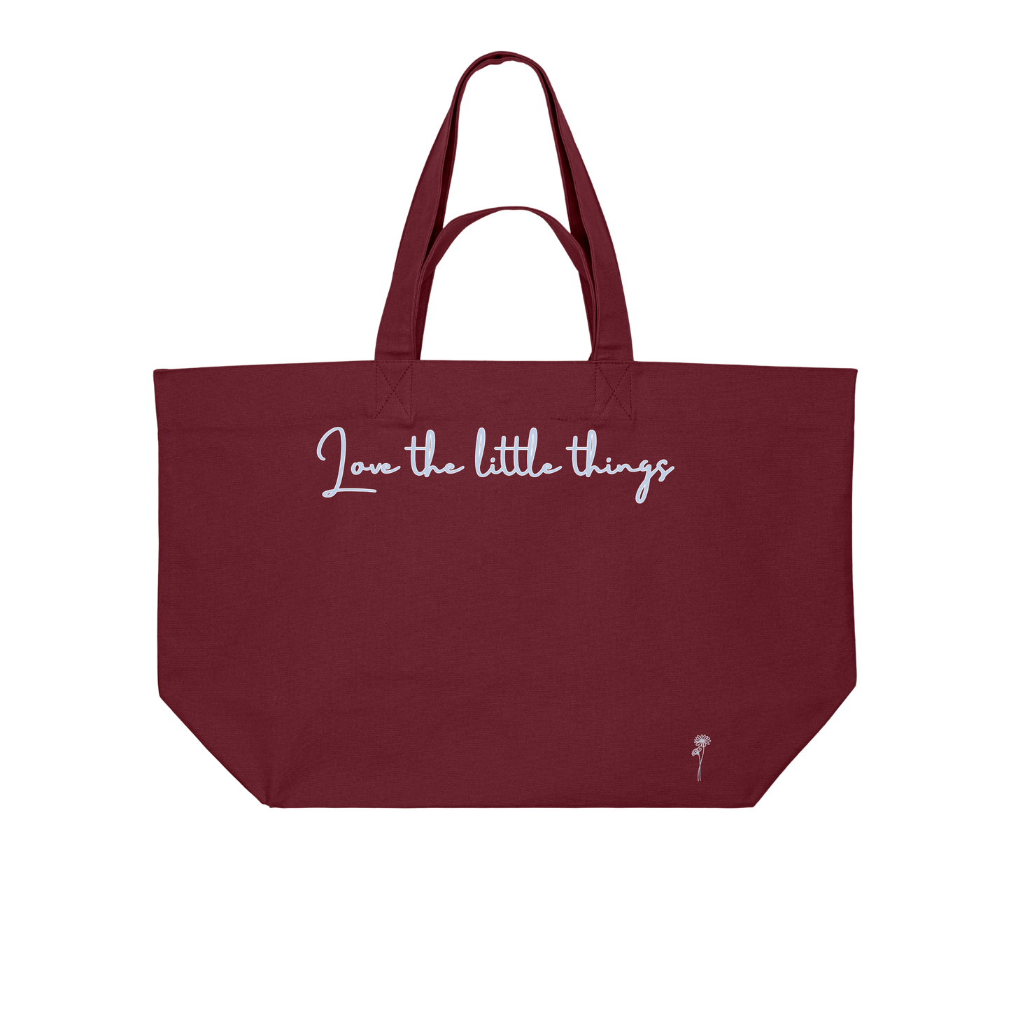 LOVETHELITTLETHINGS! (Stick)- Organic Shopping-Bag