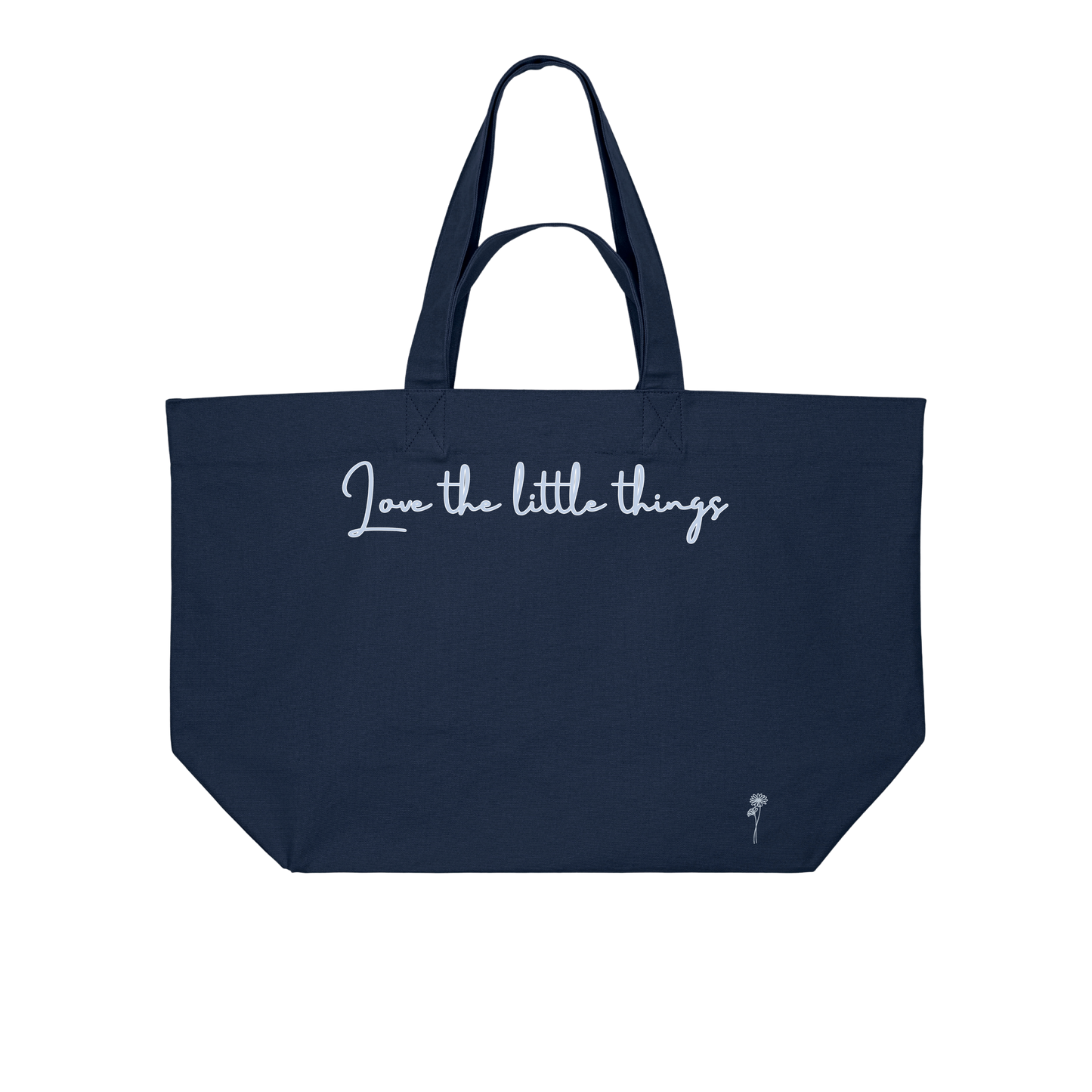LOVETHELITTLETHINGS! (Stick)- Organic Shopping-Bag