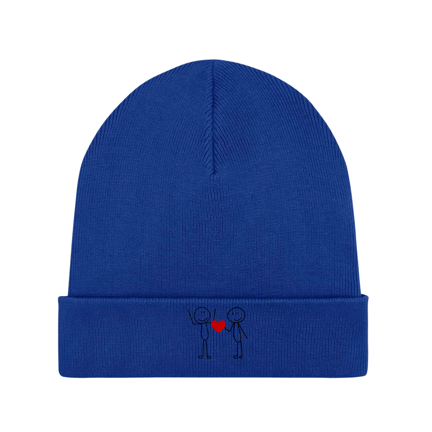 STICKFIGURELOVE!  (Stick) - Organic Rib Beanie