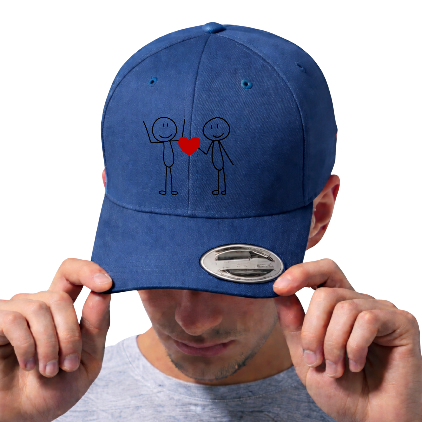 STICKFIGURELOVE! (Stick) Premium Baseball Cap
