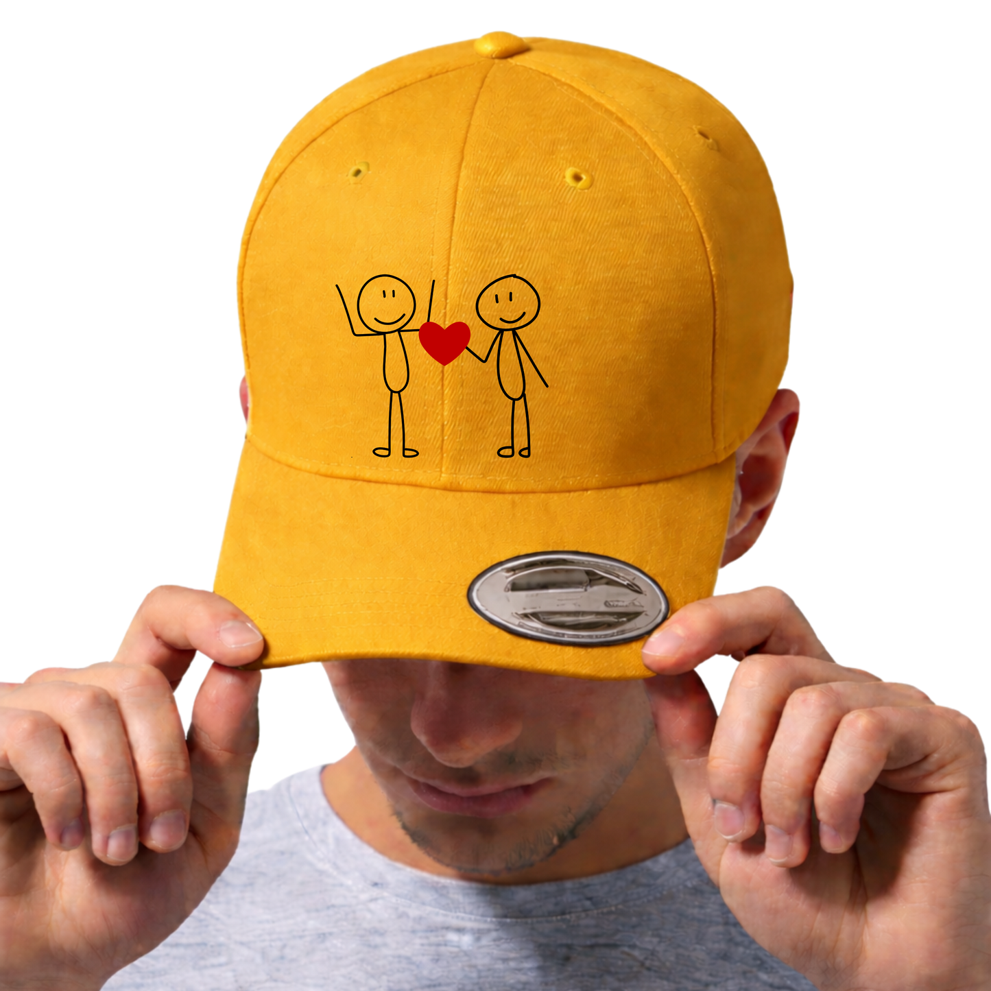 STICKFIGURELOVE! (Stick) Premium Baseball Cap