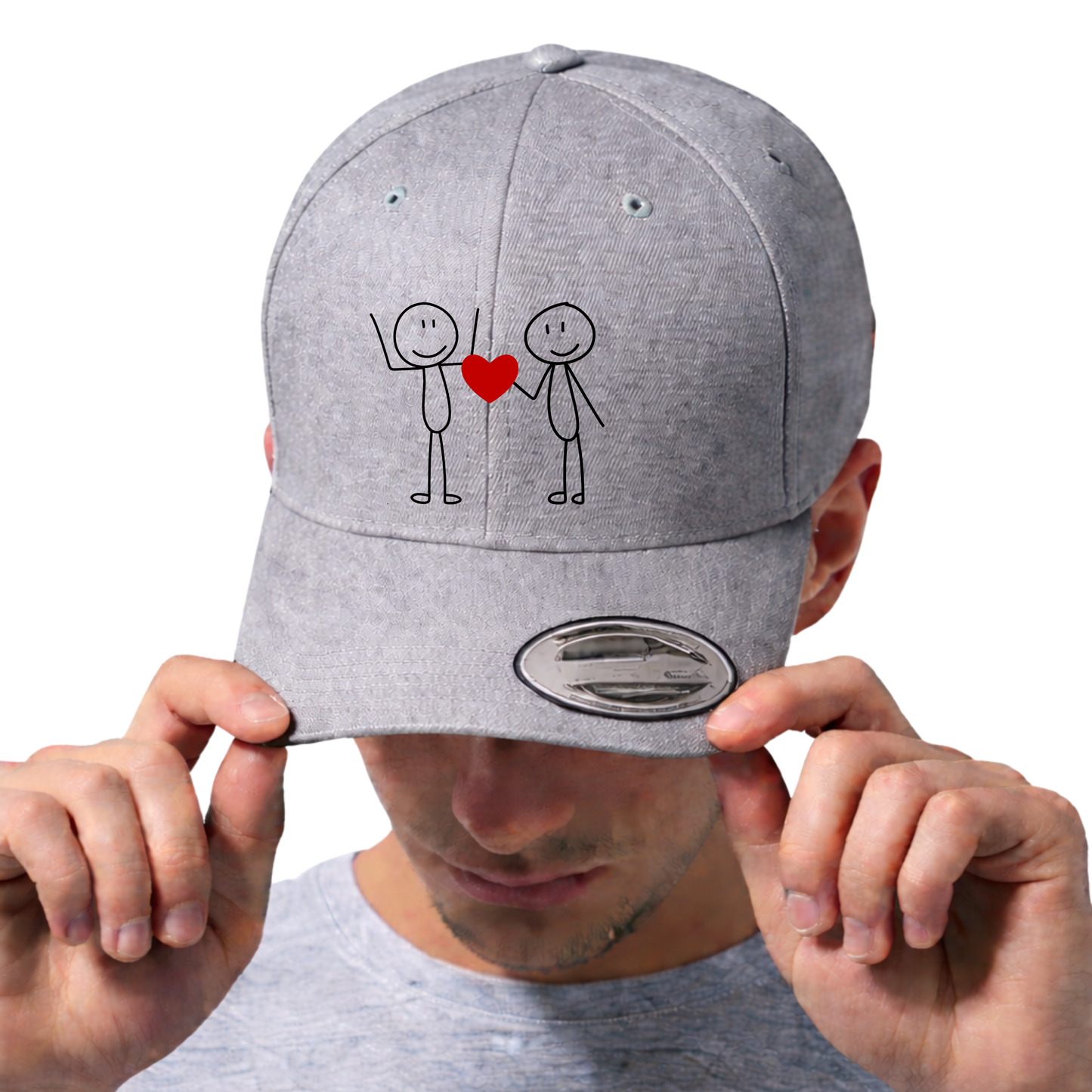 STICKFIGURELOVE! (Stick) Premium Baseball Cap