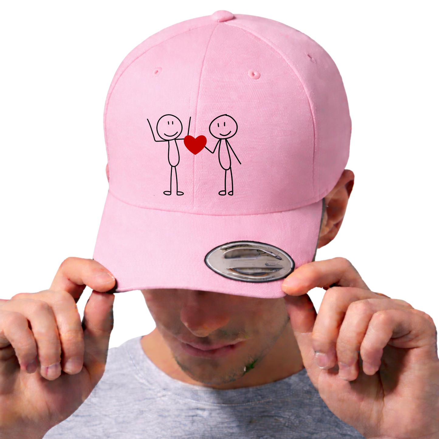 STICKFIGURELOVE! (Stick) Premium Baseball Cap
