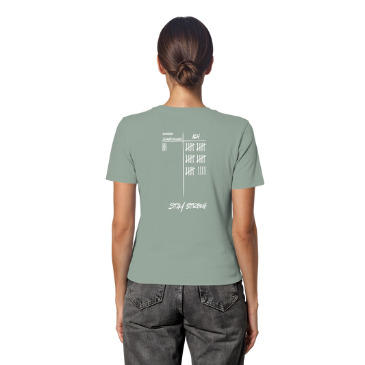 STAYSTRONG! - Fitted Ladies Organic Shirt