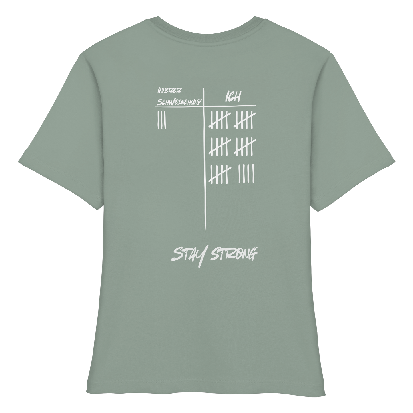 STAYSTRONG! - Fitted Organic Ladies' Shirt
