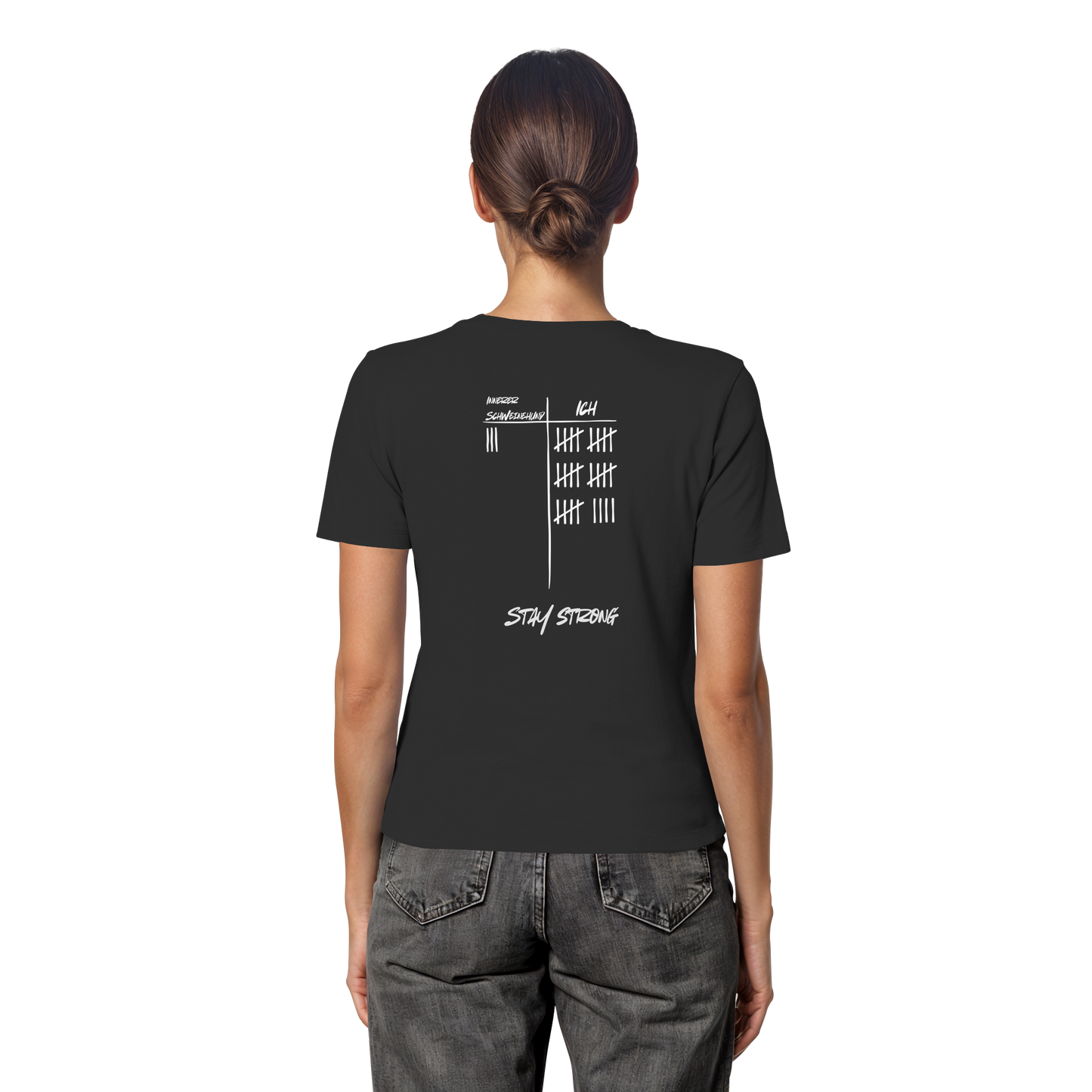STAYSTRONG! - Fitted Organic Ladies' Shirt