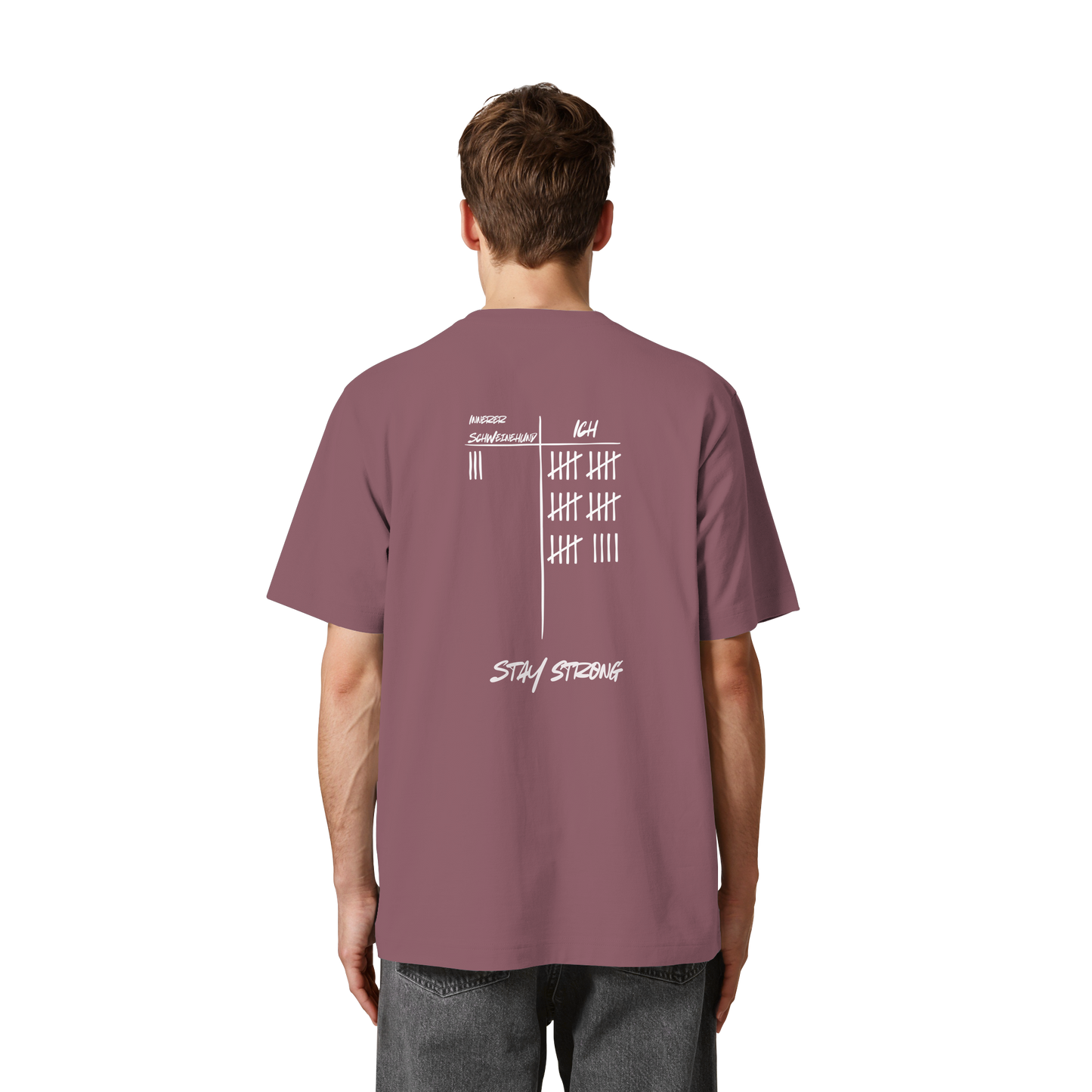 STAYSTRONG! - Heavy Oversized Organic Shirt