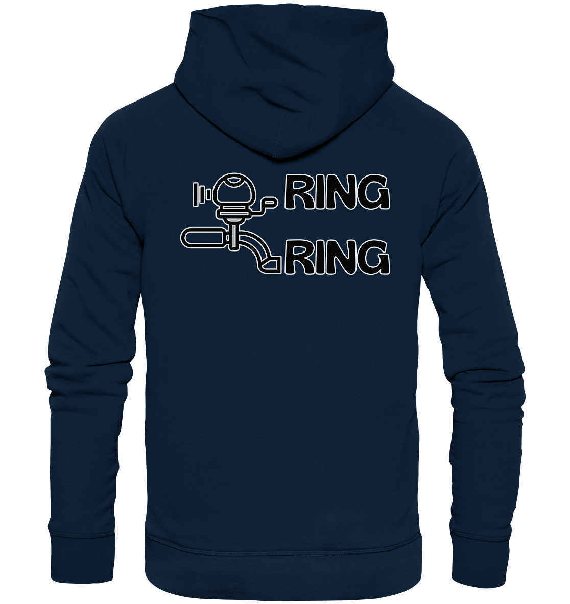 RING RING Organic Hoodie Münster Edition – Sustainable Joy of Life