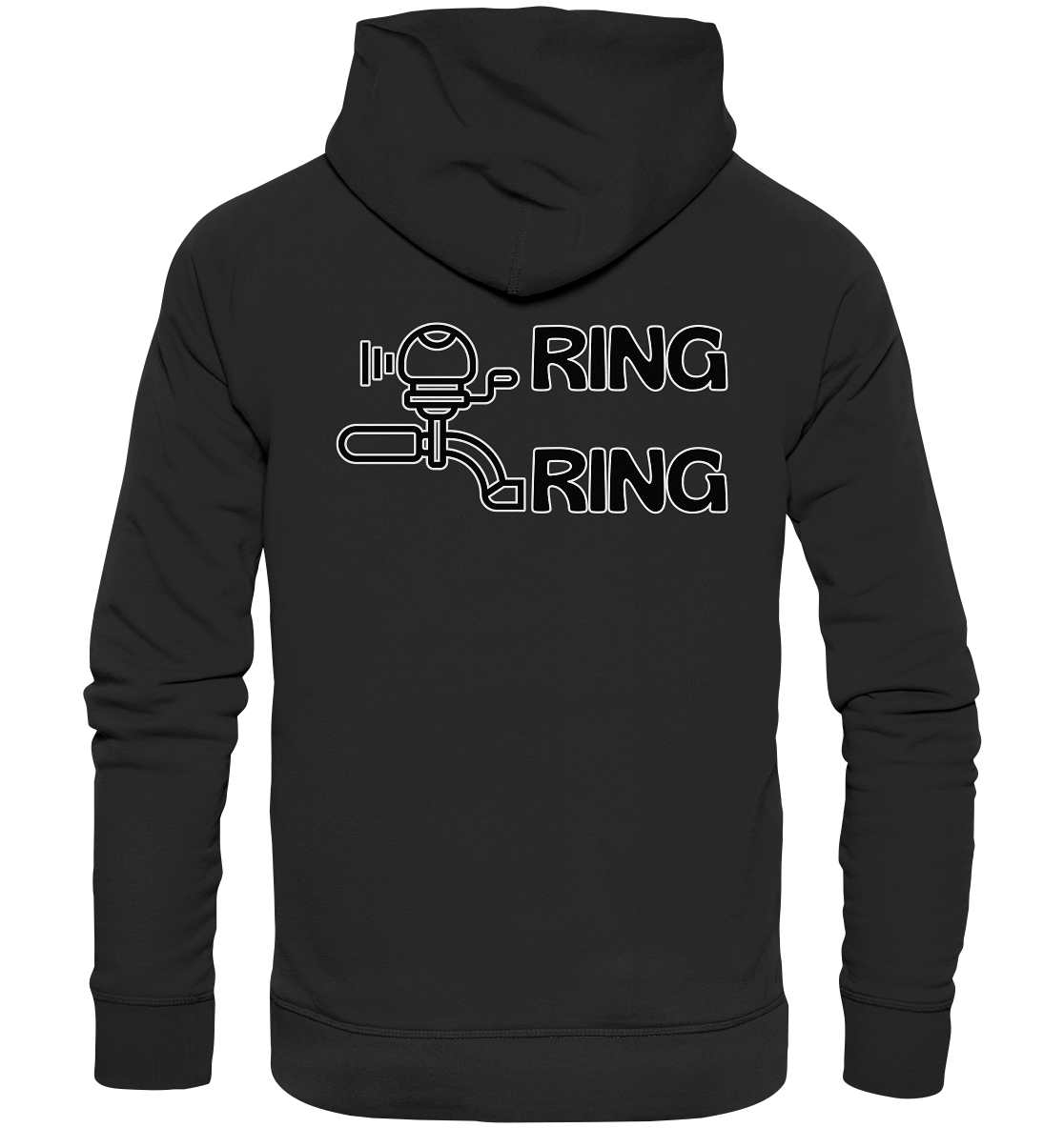 RING RING Organic Hoodie Münster Edition – Sustainable Joy of Life
