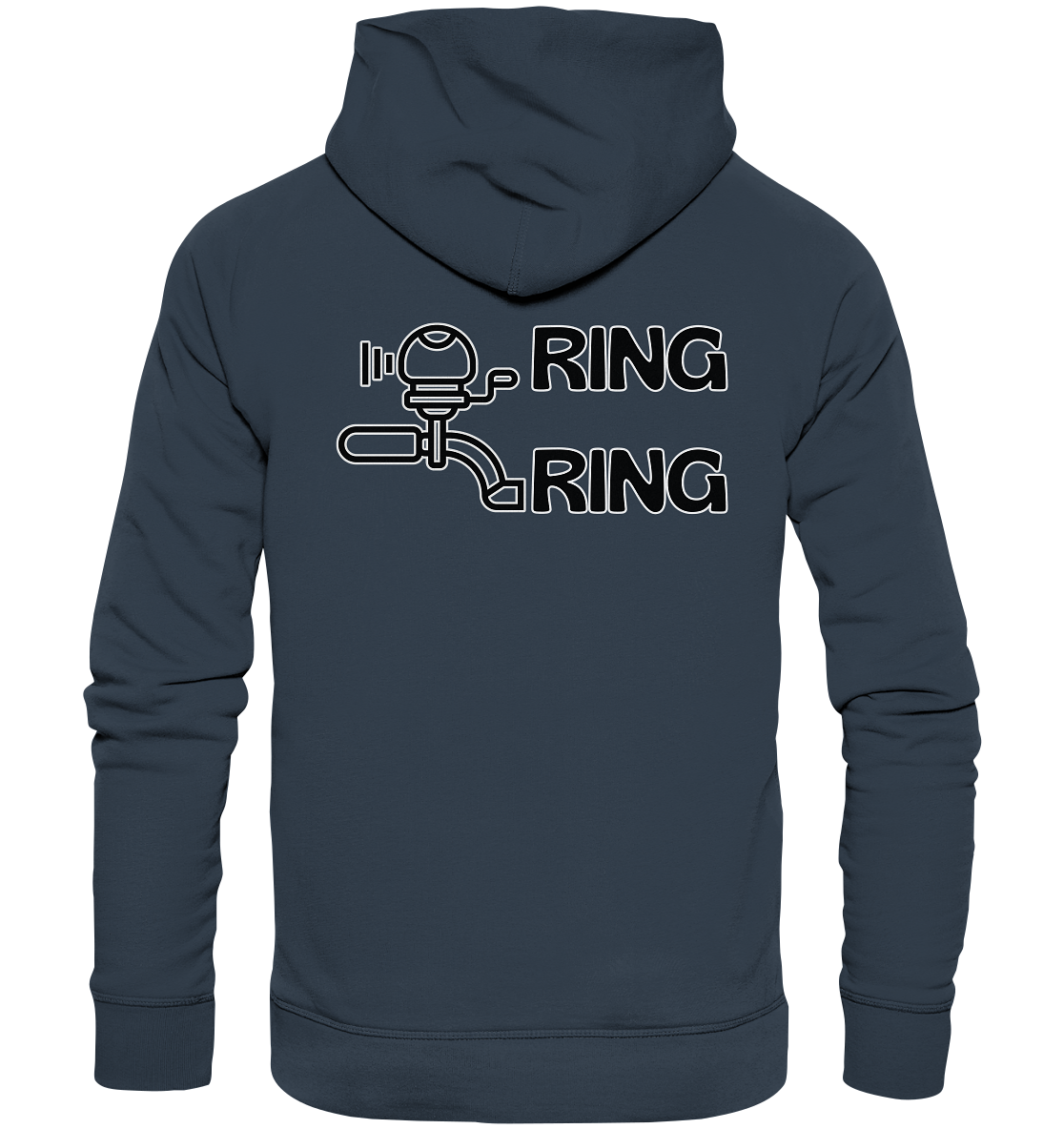 RING RING Organic Hoodie Münster Edition – Sustainable Joy of Life