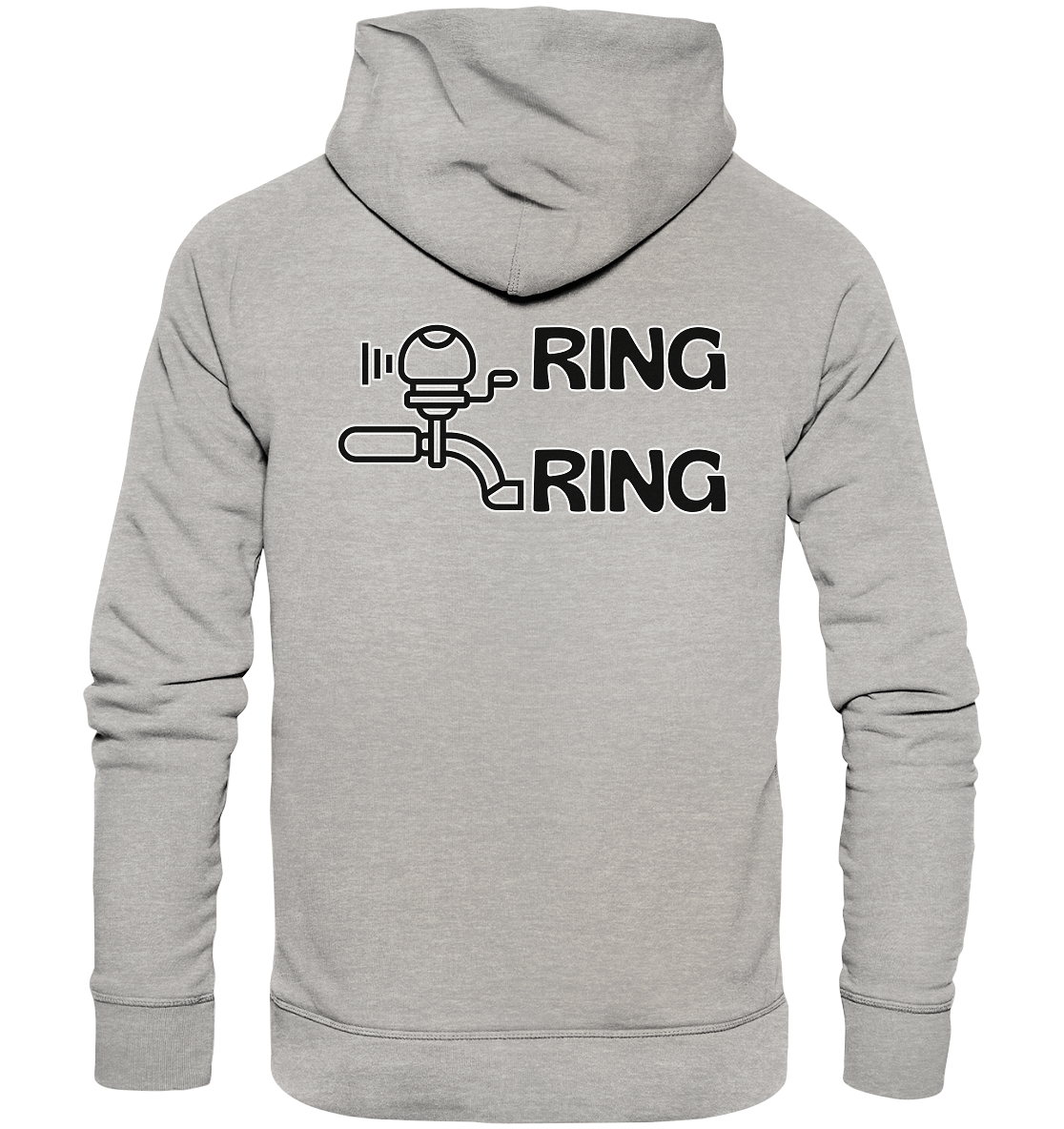 RING RING Organic Hoodie Münster Edition – Sustainable Joy of Life