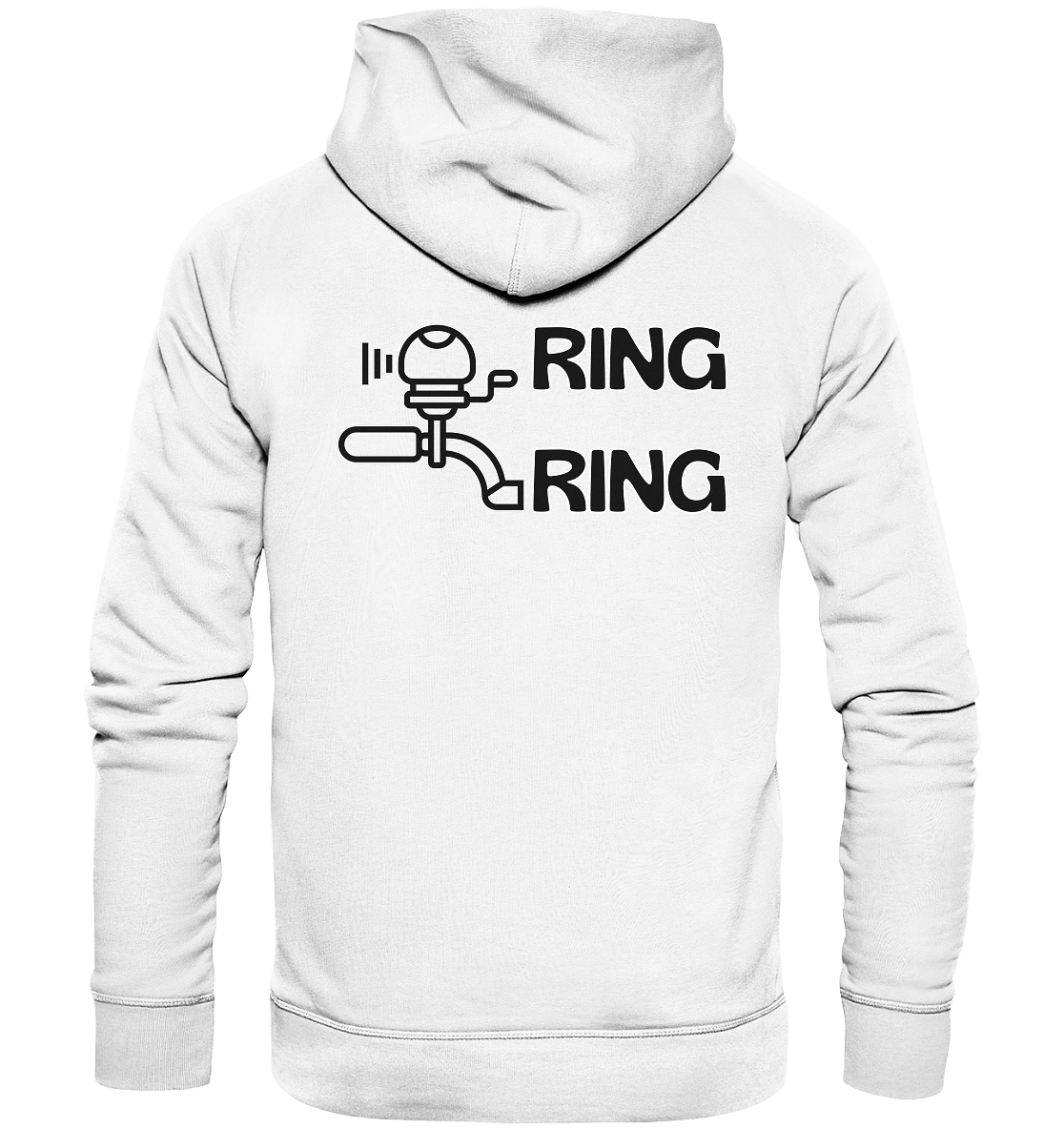 RING RING Organic Hoodie Münster Edition – Sustainable Joy of Life