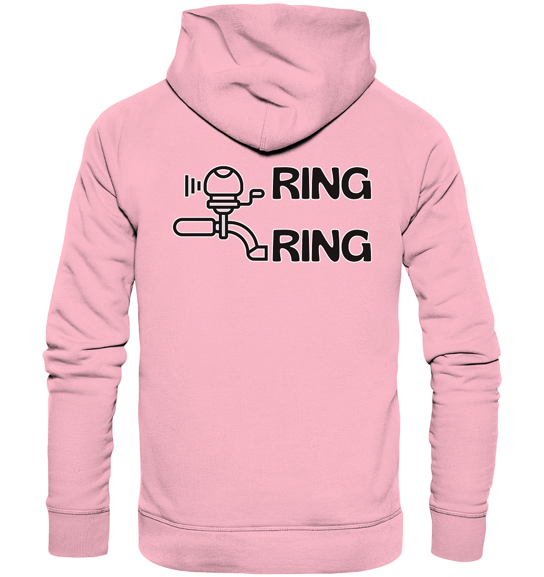 RING RING Organic Hoodie Münster Edition – Sustainable Joy of Life