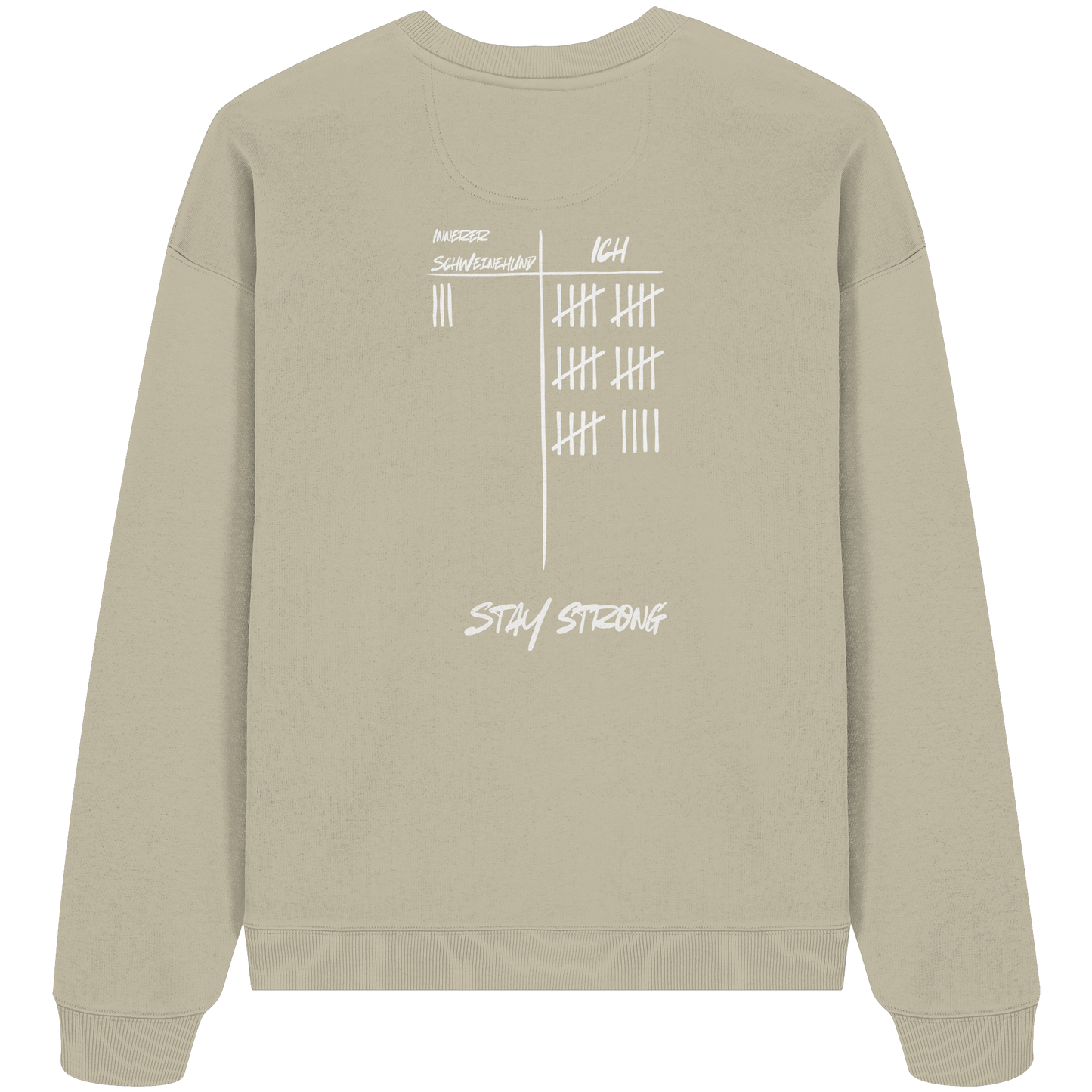 STAYSTRONG! - Organic Oversize Sweatshirt