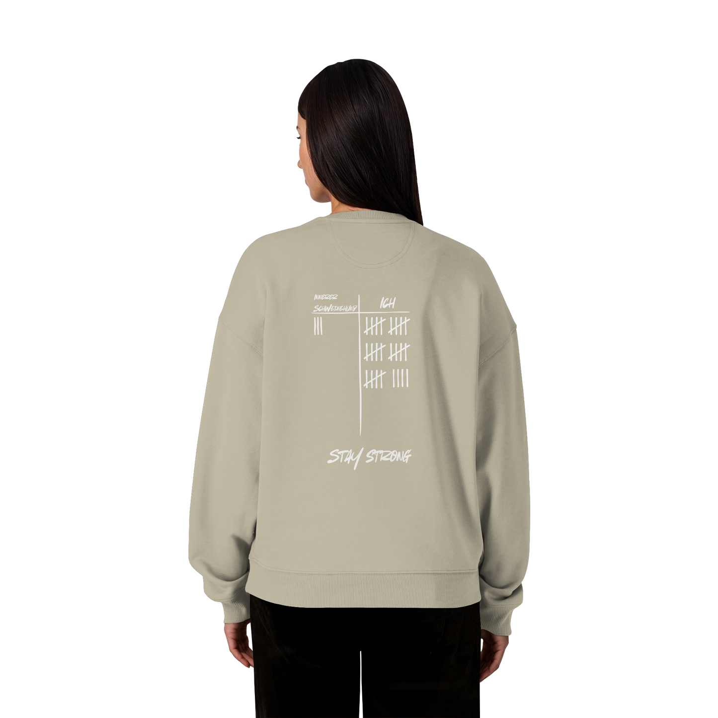 STAYSTRONG! - Organic Oversize Sweatshirt