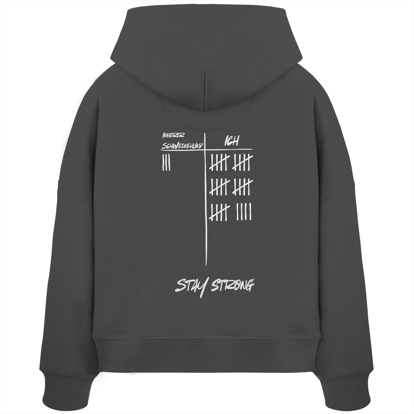 STAYSTRONG! - Womens Organic Boxcut Hoodie