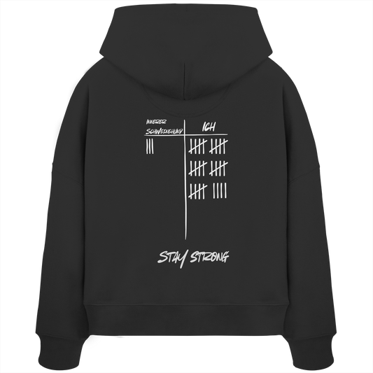 STAYSTRONG! - Womens Organic Boxcut Hoodie
