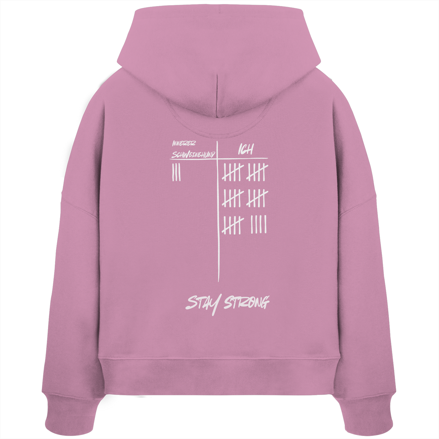 STAYSTRONG! - Womens Organic Boxcut Hoodie
