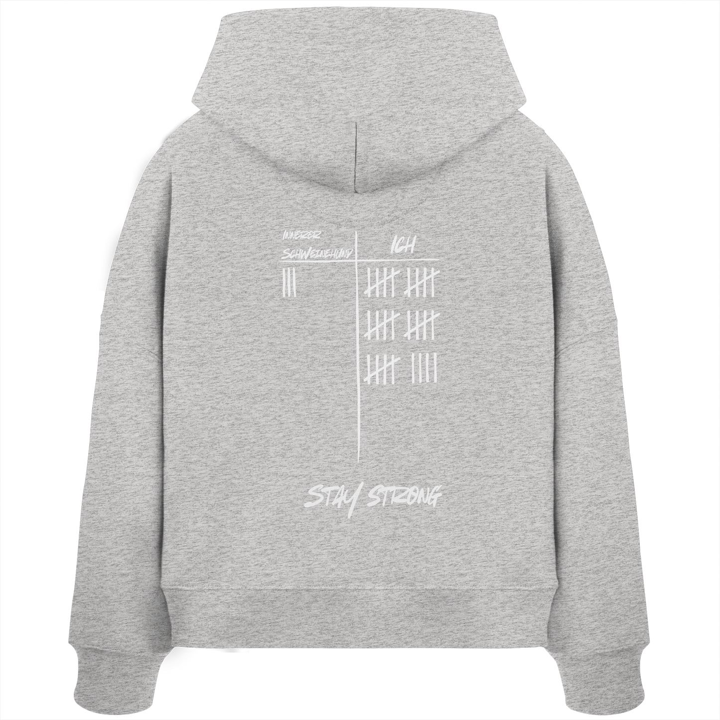 STAYSTRONG! - Womens Organic Boxcut Hoodie