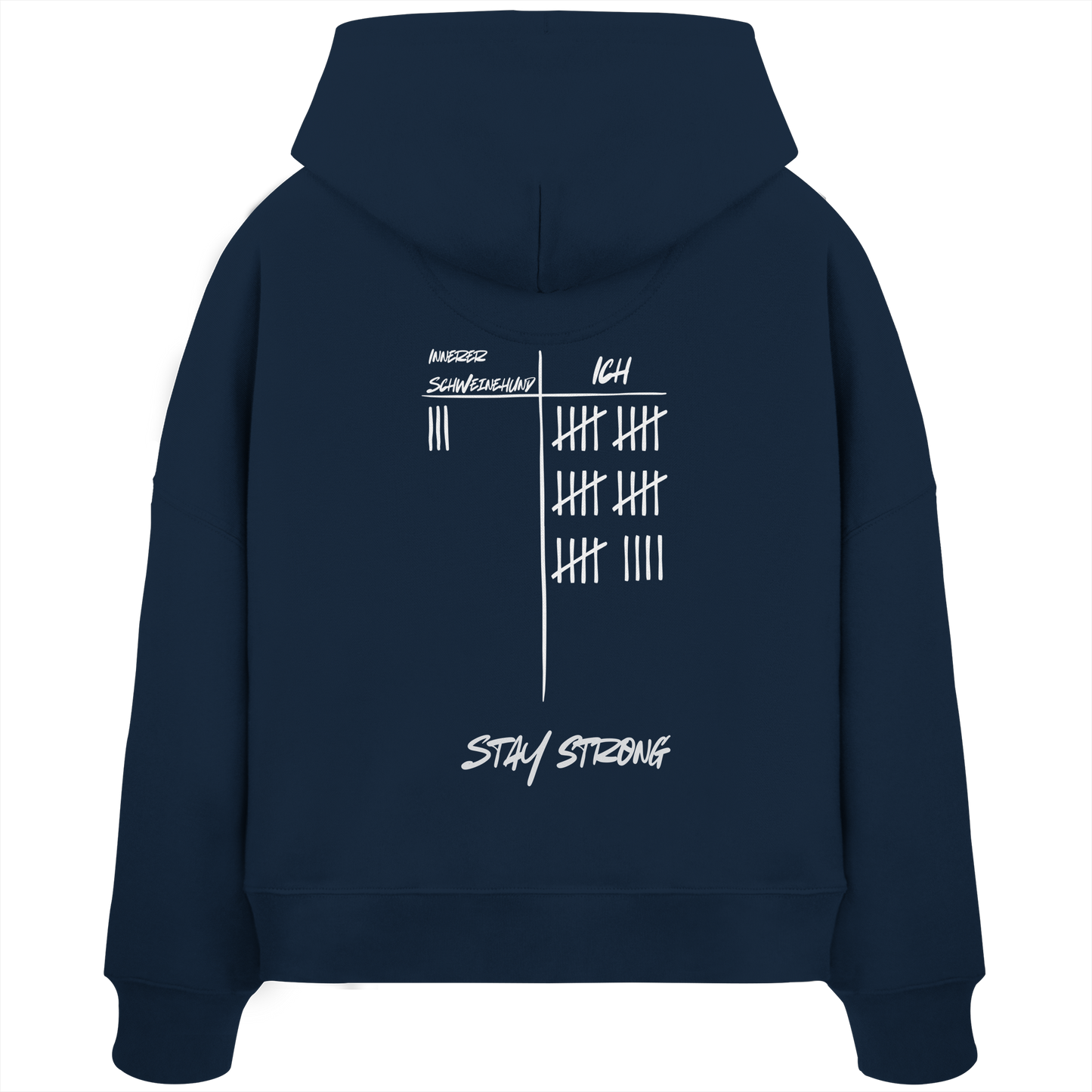 STAYSTRONG! - Womens Organic Boxcut Hoodie