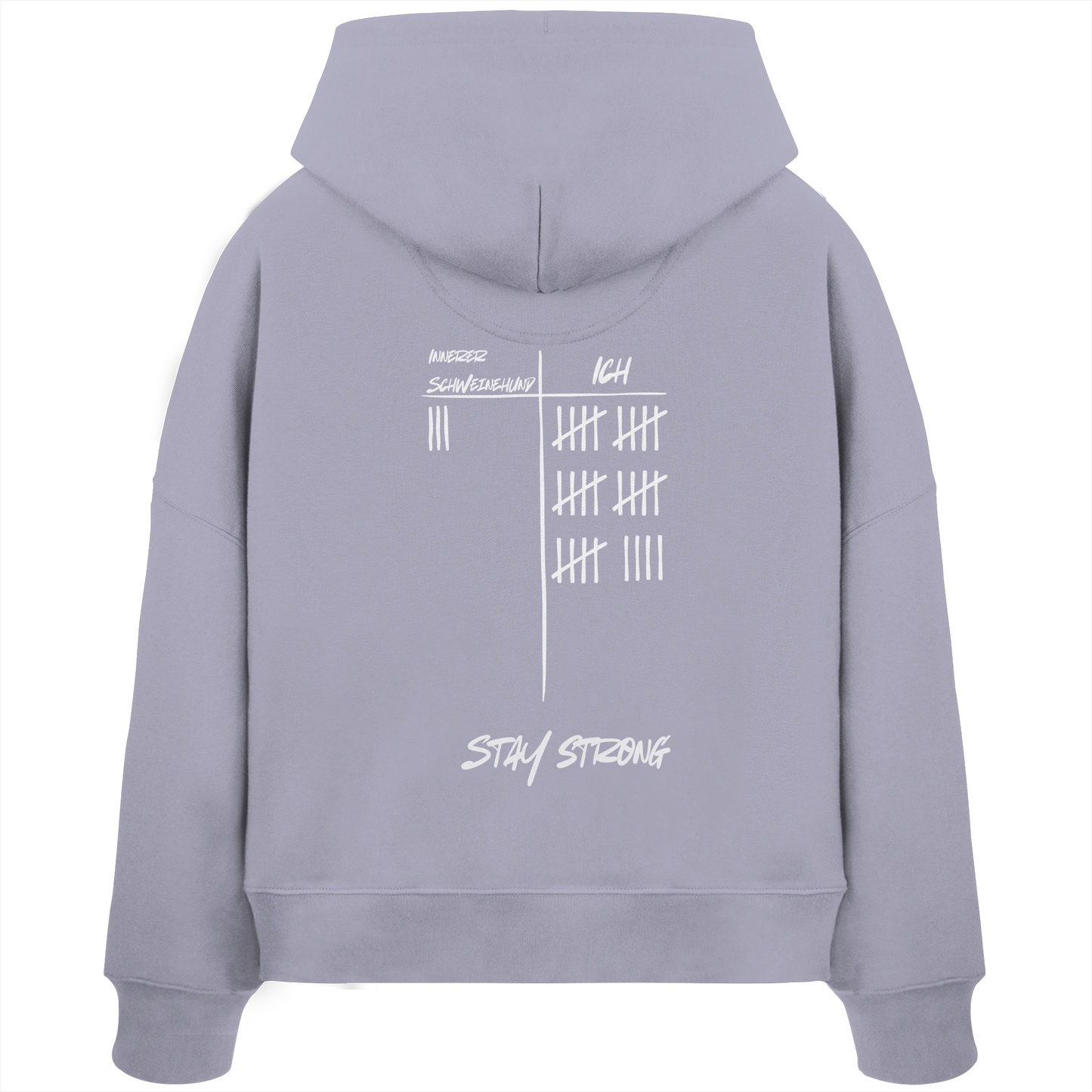 STAYSTRONG! - Womens Organic Boxcut Hoodie