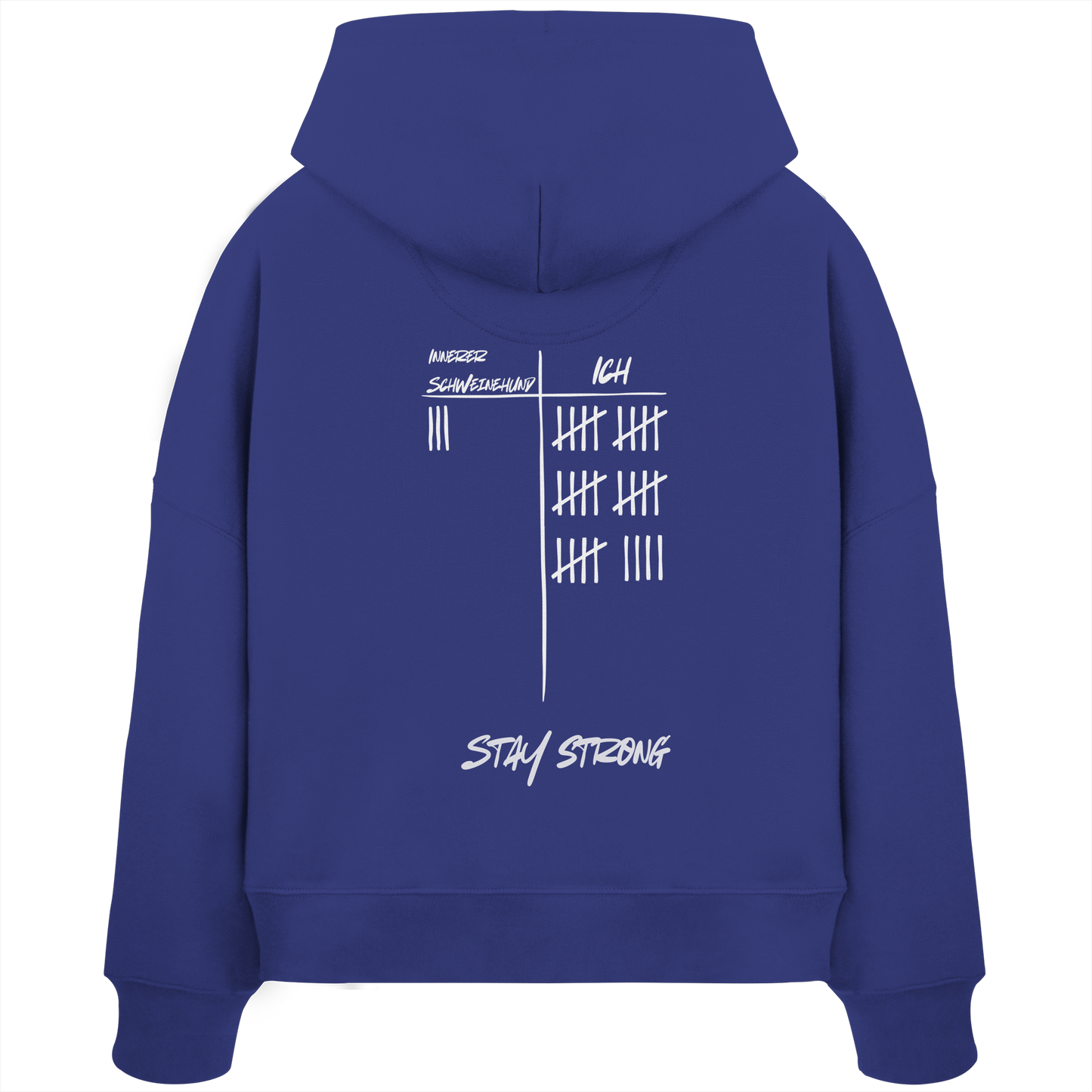 STAYSTRONG! - Womens Organic Boxcut Hoodie
