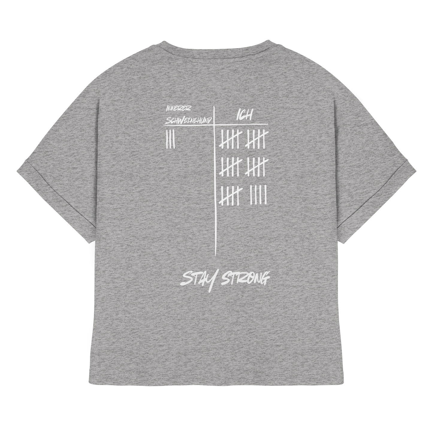 STAYSTRONG! - Women's Organic Rolled Sleeves T-Shirt