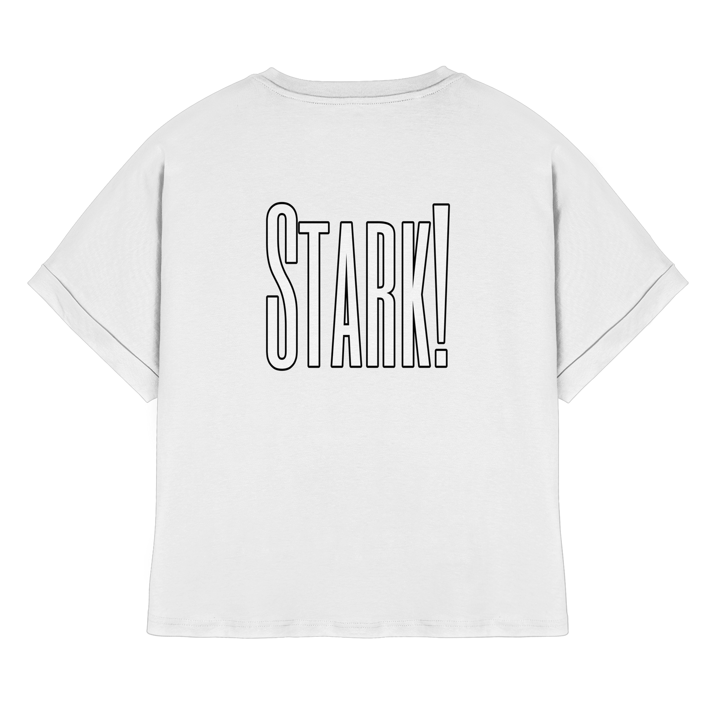 STRONG! - Women's Organic Rolled Sleeves T-Shirt