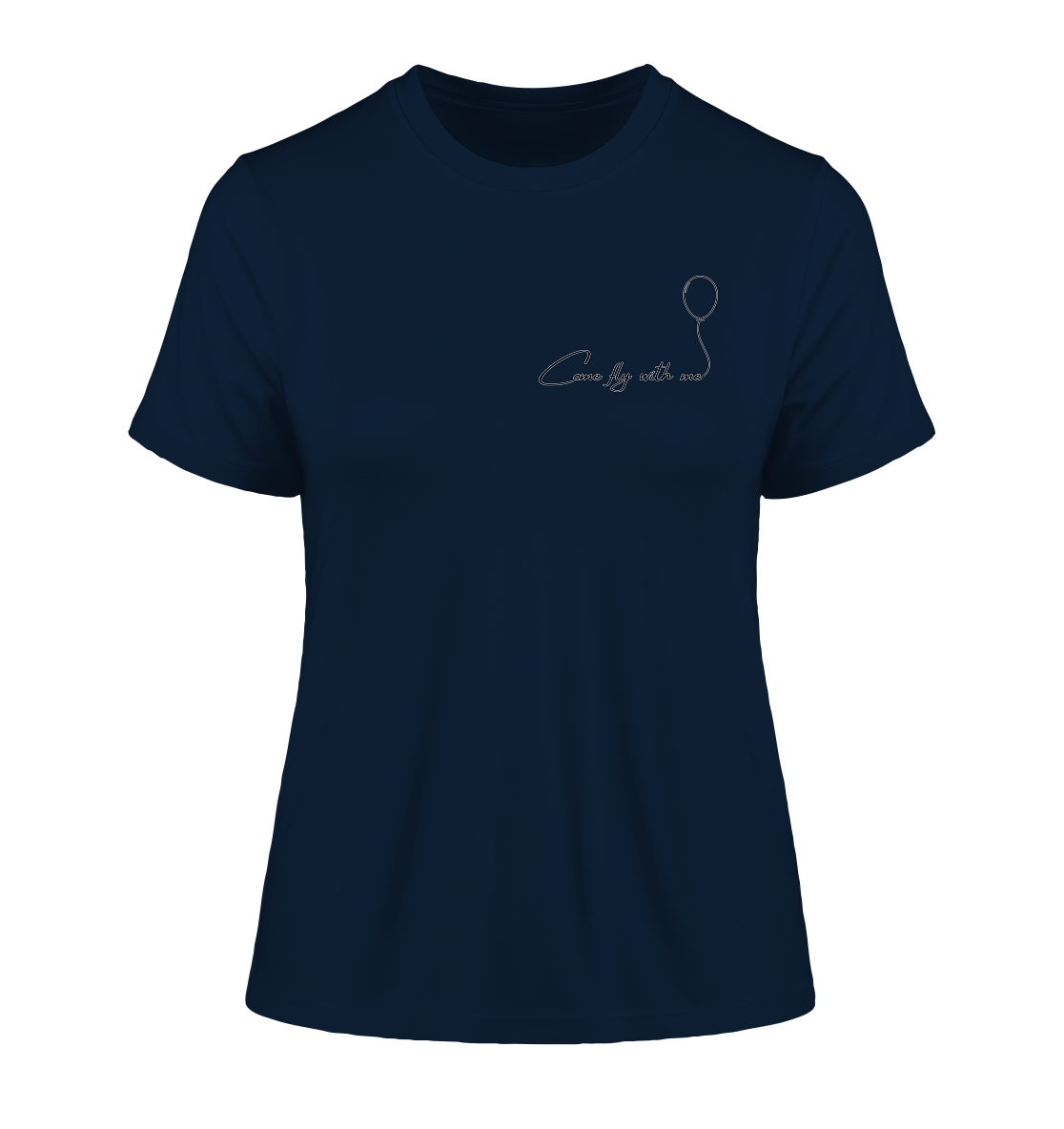 COMEFLYWITHME! - Fitted Organic Ladies' Shirt