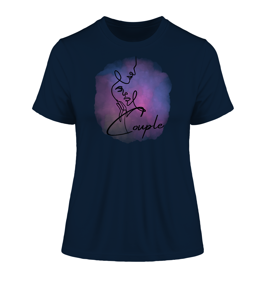 COUPLELINES! - Fitted Ladies Organic Shirt