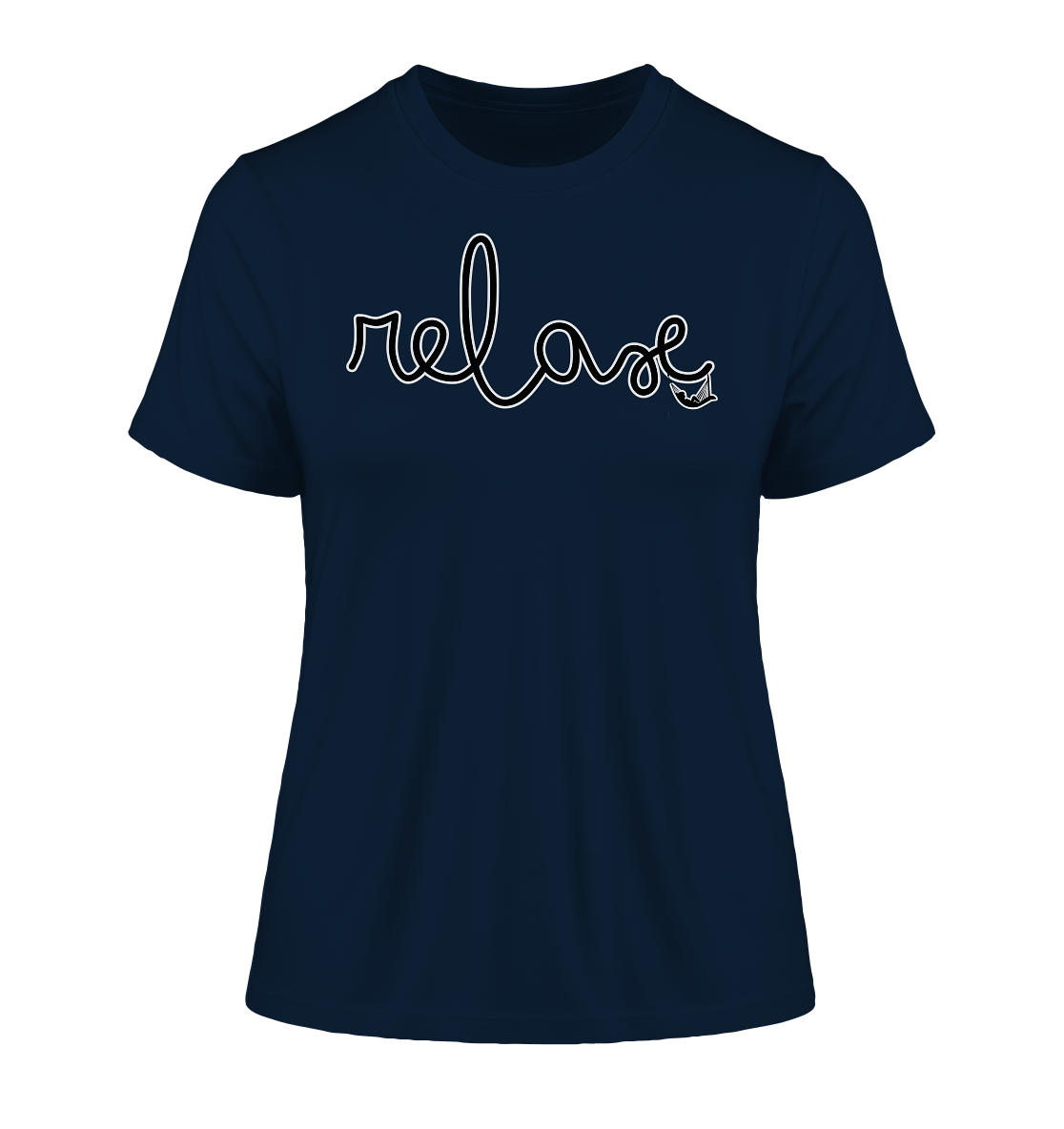 RELAX! - Fitted Ladies Organic Shirt