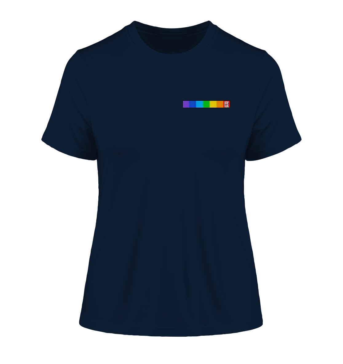 RAINBOWANDALLIES! - Fitted Women's Organic Shirt