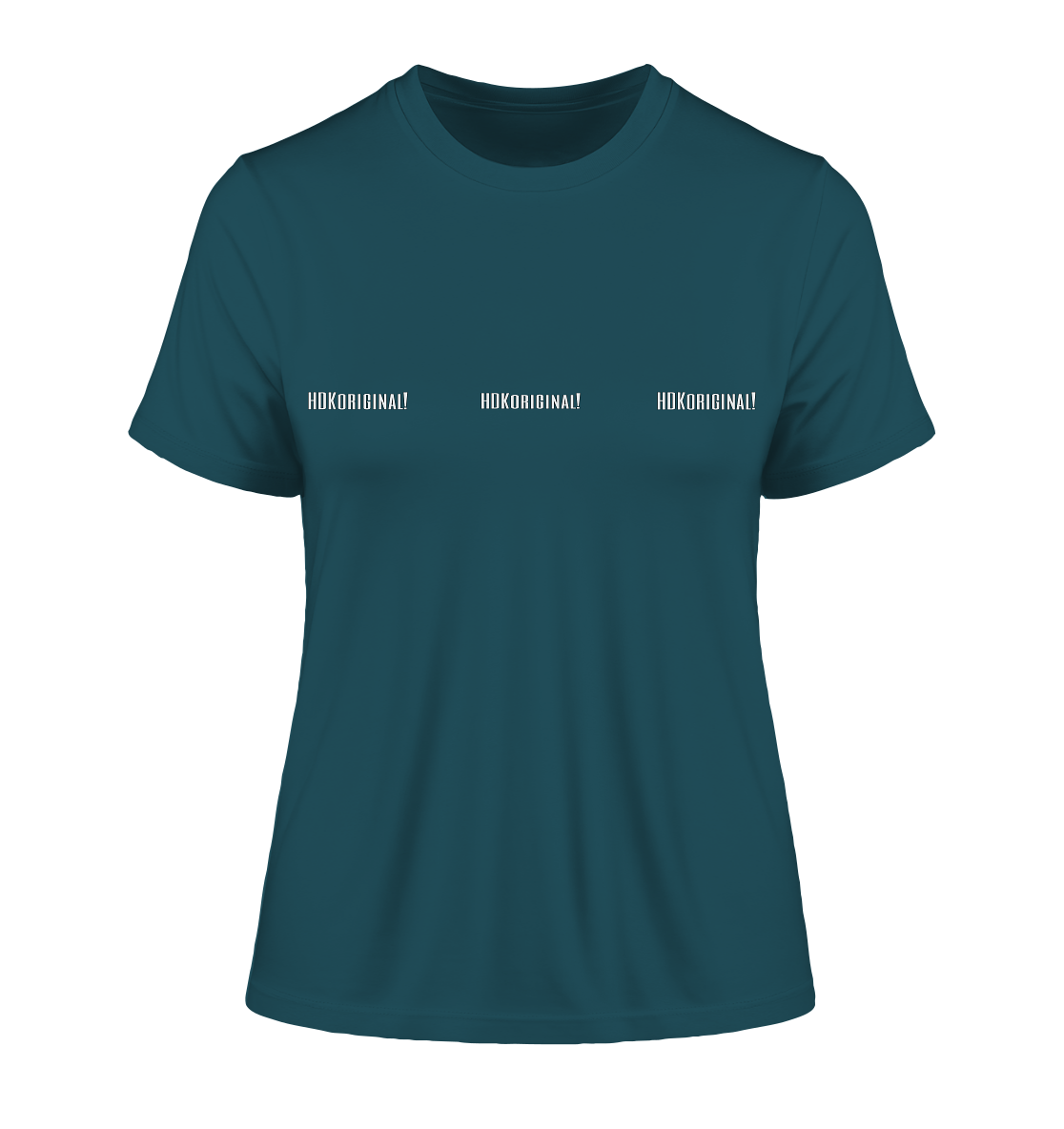 HDKORIGINALHOCH3! - Fitted Ladies Organic Shirt