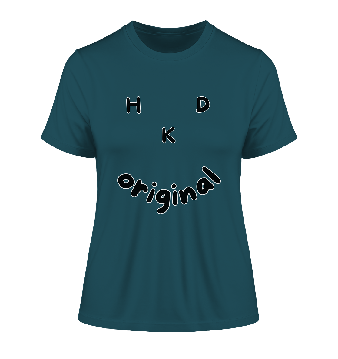 HDKORIGINALSMILE! - Fitted Ladies Organic Shirt