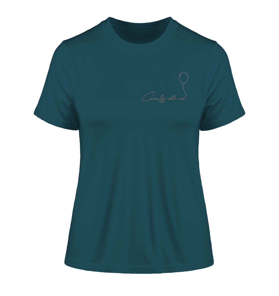 COMEFLYWITHME! - Fitted Organic Ladies' Shirt