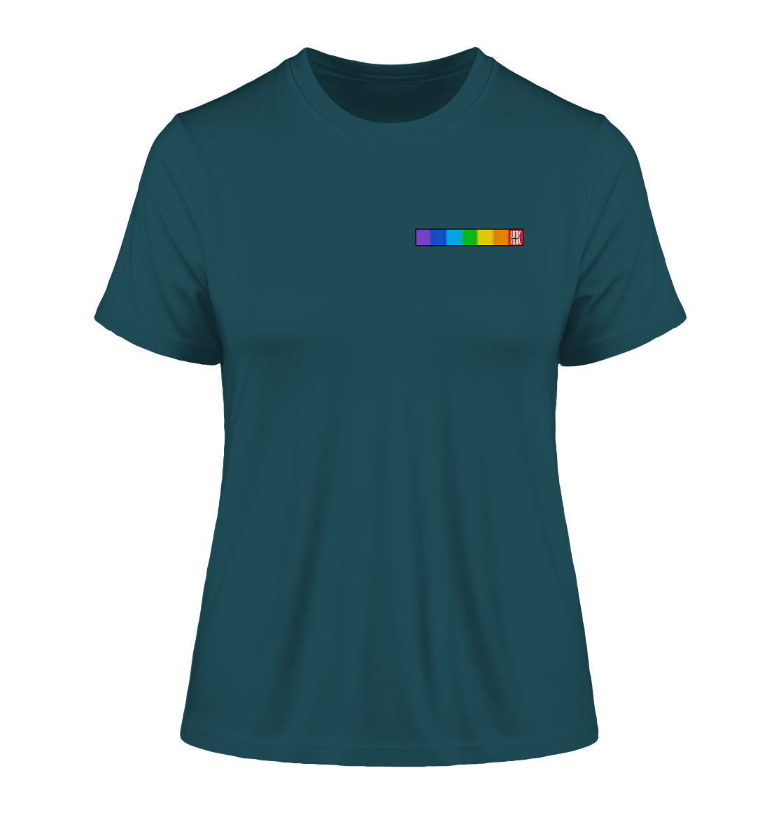 RAINBOWANDALLIES! - Fitted Women's Organic Shirt