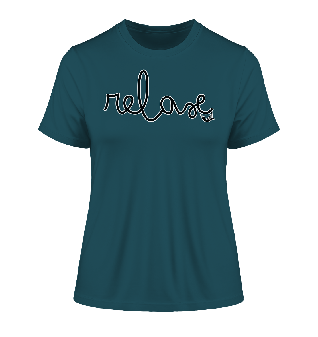 RELAX! - Fitted Ladies Organic Shirt