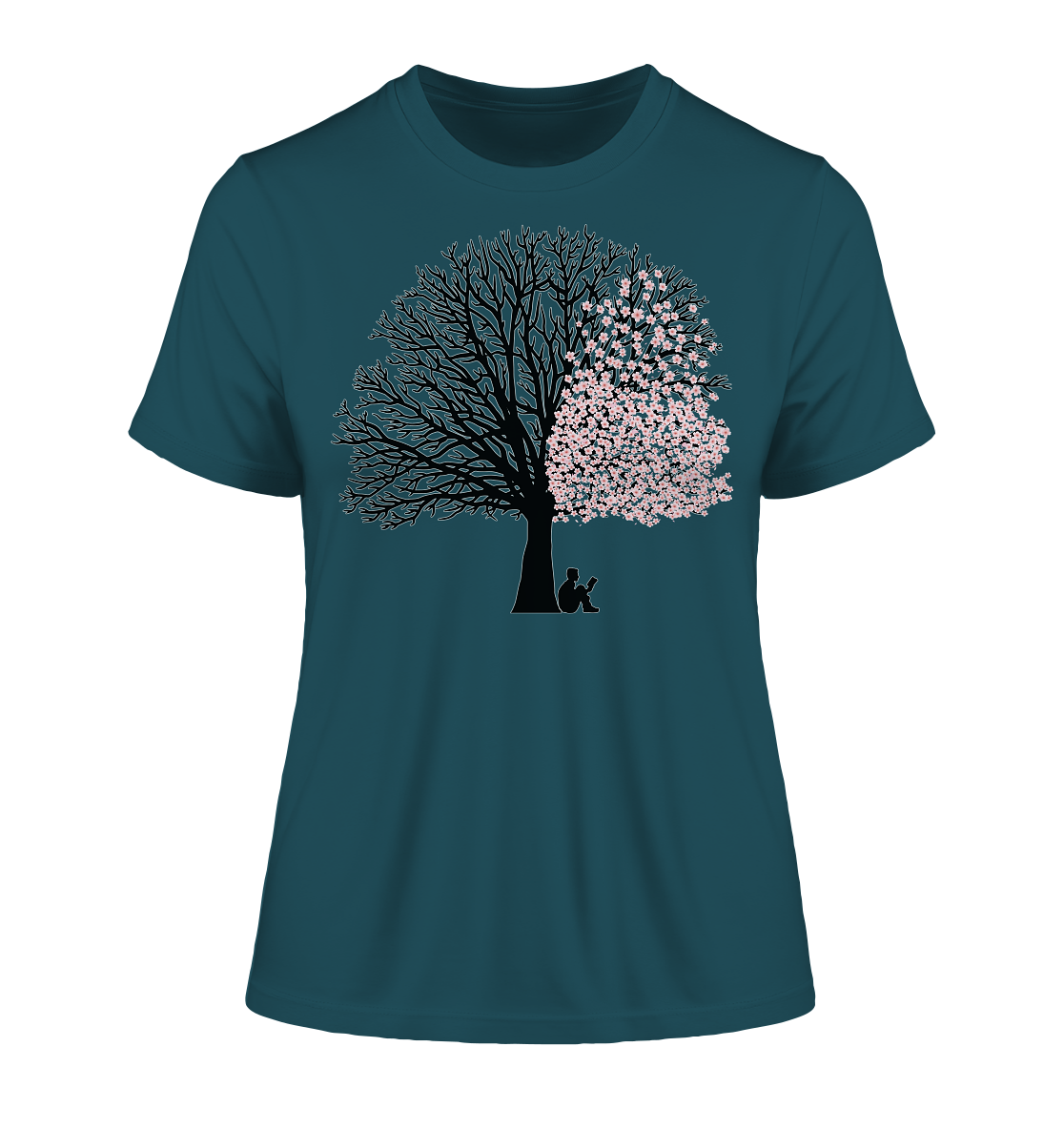 SAKURA SHADOW! - Fitted Ladies Organic Shirt
