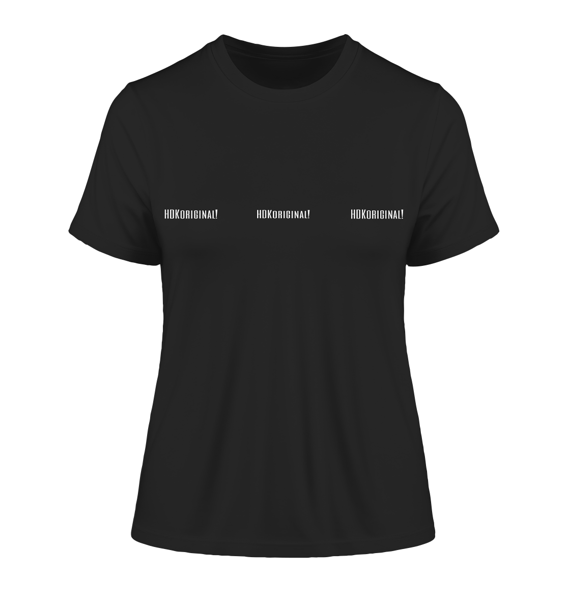 HDKORIGINALHOCH3! - Fitted Ladies Organic Shirt