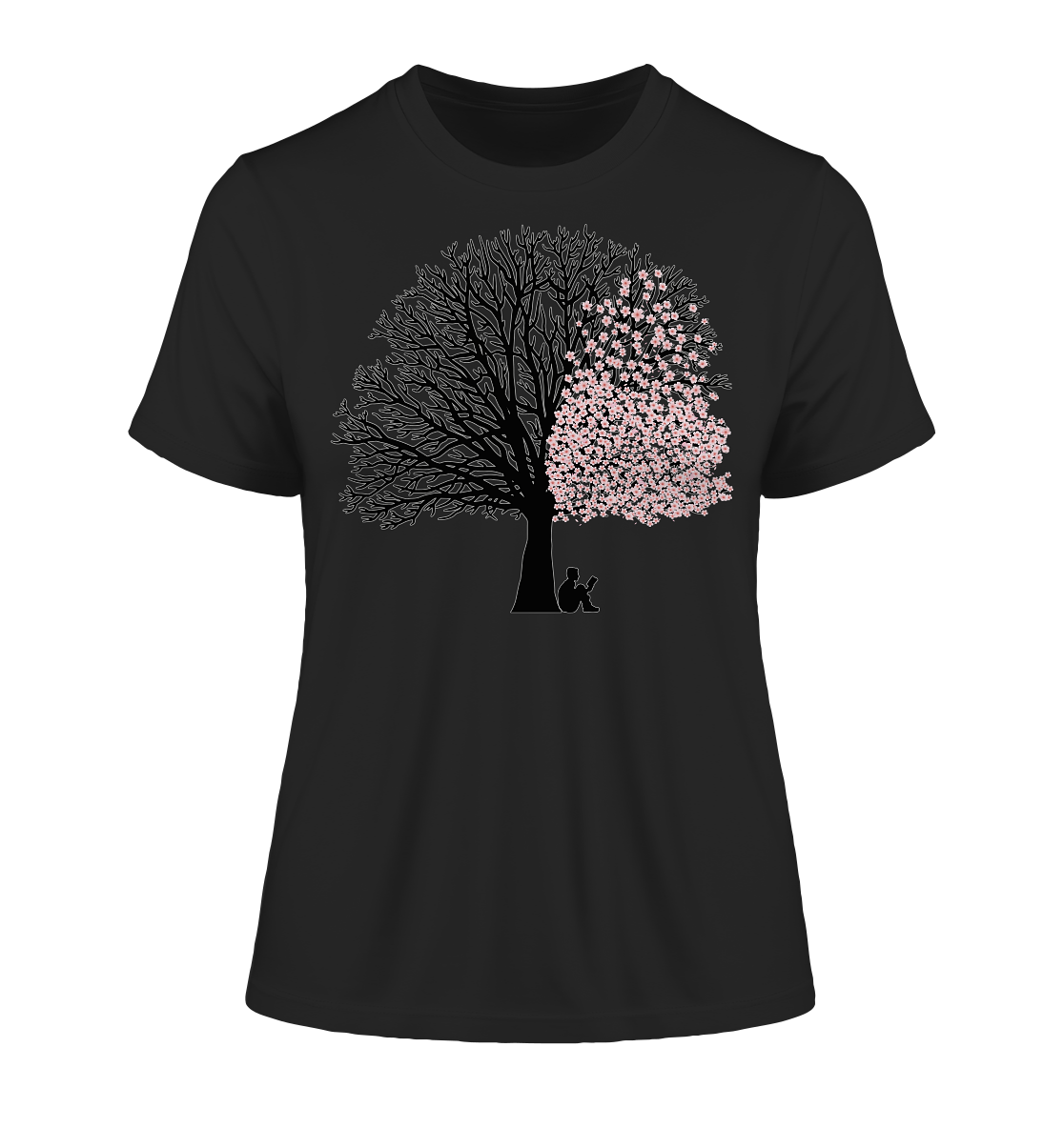 SAKURA SHADOW! - Fitted Ladies Organic Shirt