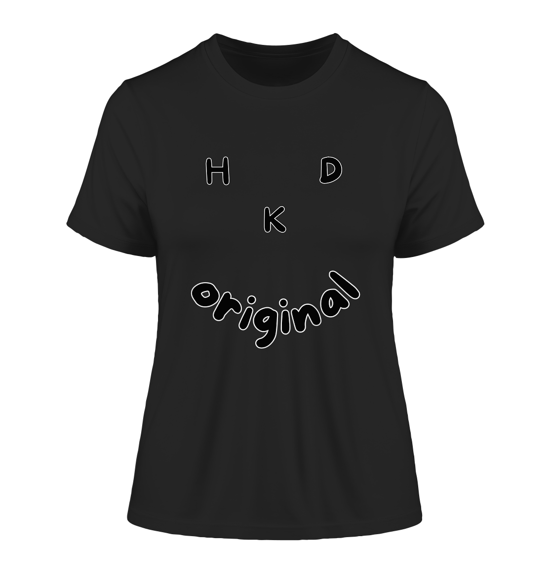 HDKORIGINALSMILE! - Fitted Ladies Organic Shirt