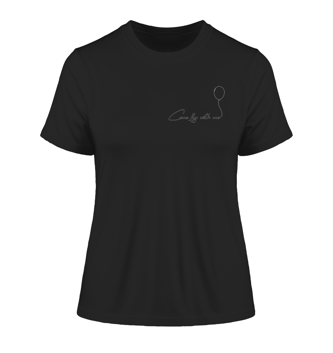 COMEFLYWITHME! - Fitted Organic Ladies' Shirt
